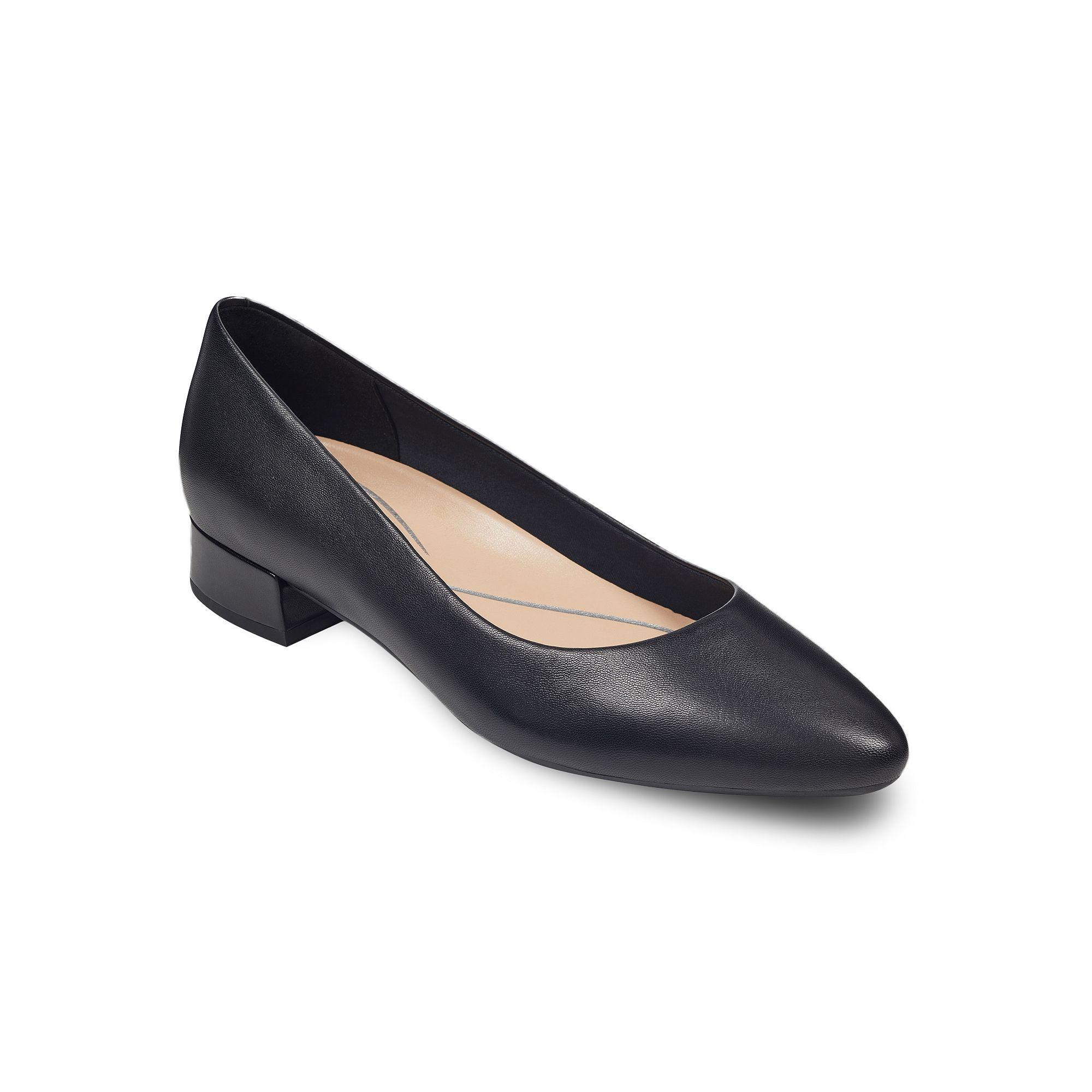 Easy Spirit Caldise Women's Leather Dress Flats, Size: 6.5, Black Product Image