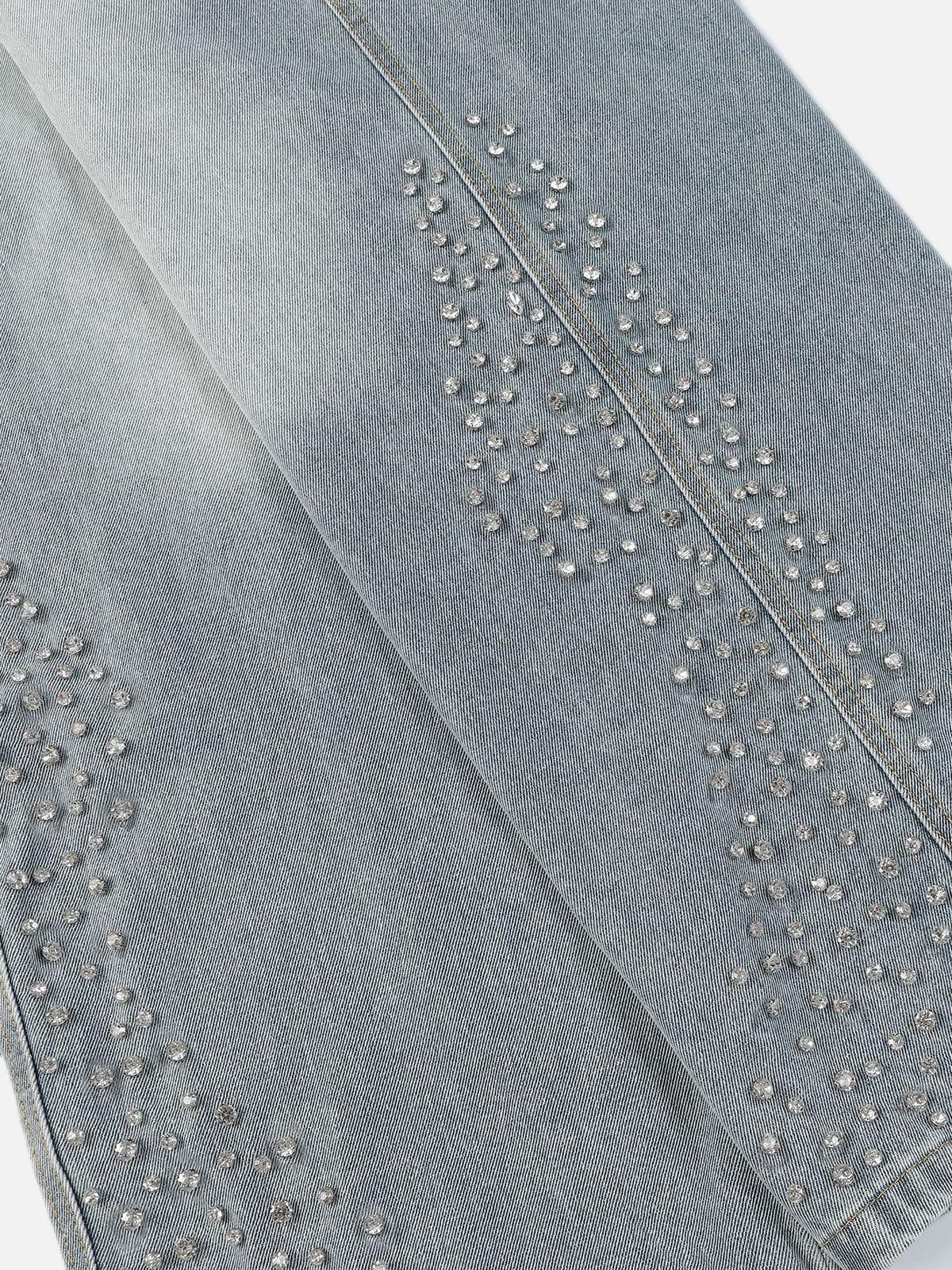 Aelfric Eden Rhinestone  Baggy Jeans Product Image