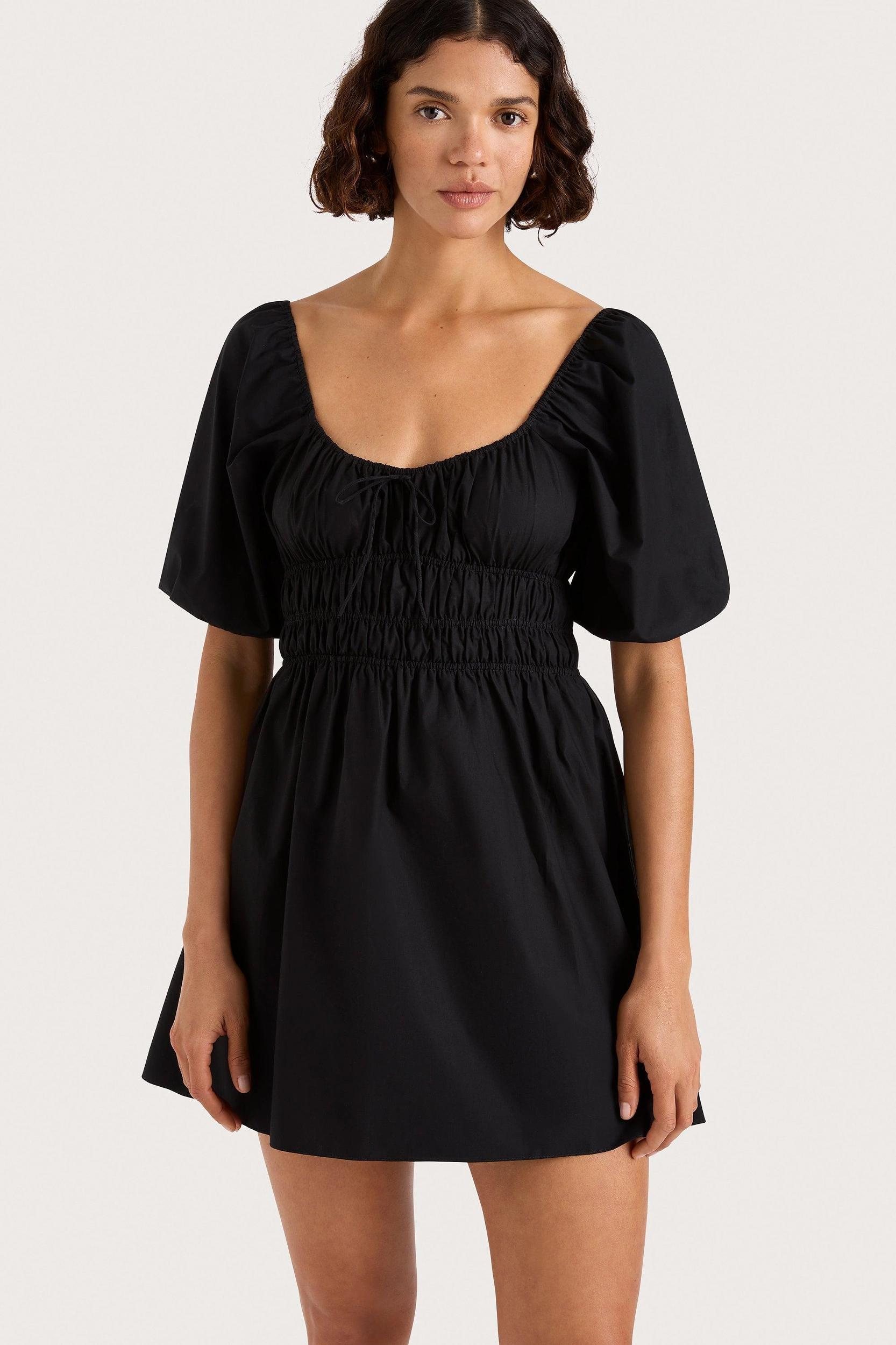 Sophia Mini Dress Black Product Image