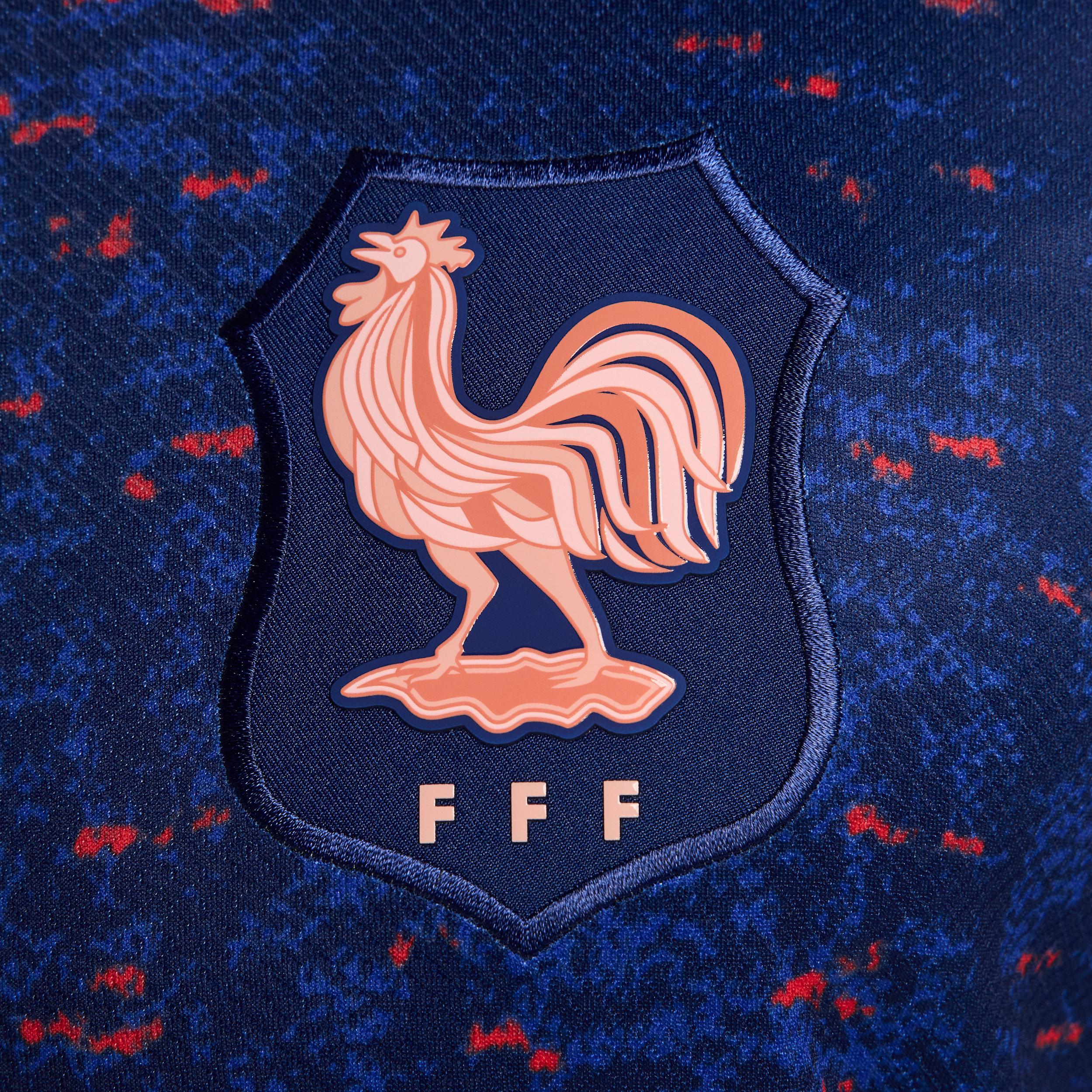FFF 2025 Stadium Home (Team) Nike Men's Dri-FIT Soccer Replica Jersey Product Image