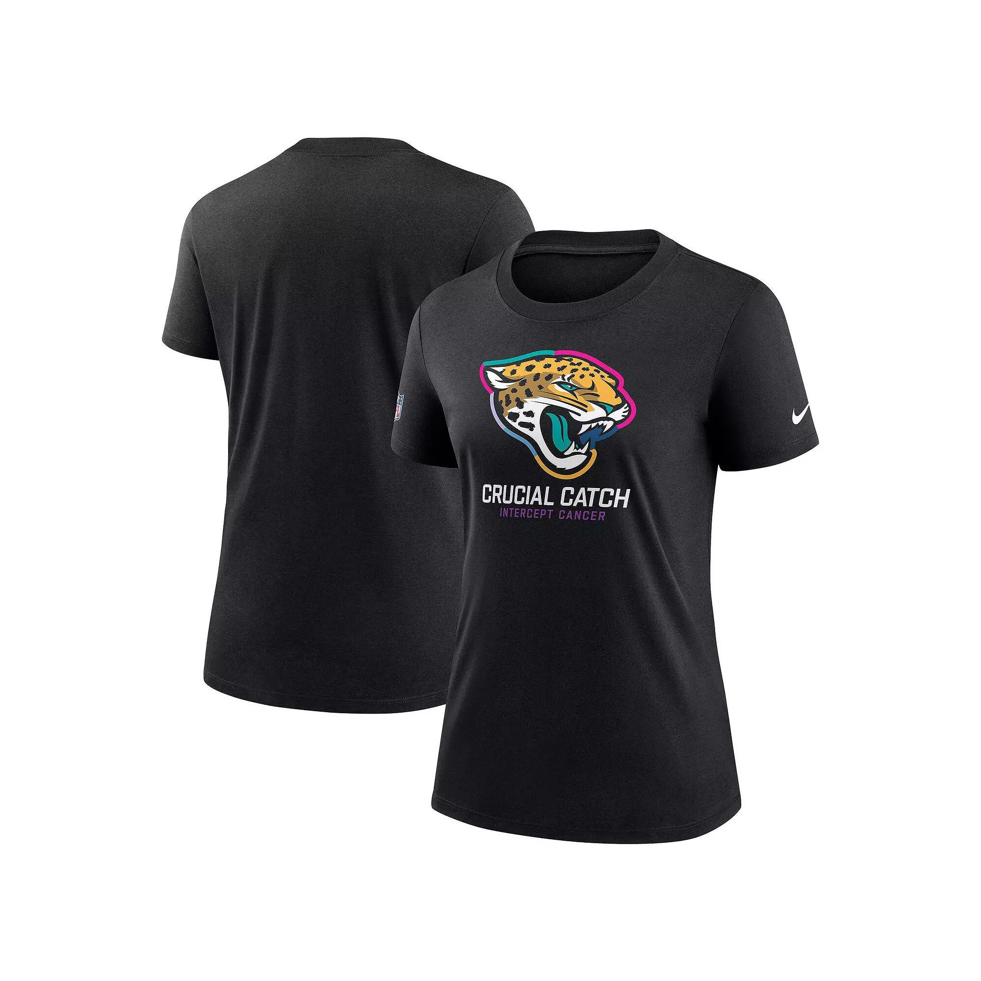 Women's Nike  Black Jacksonville Jaguars 2024 NFL Crucial Catch Tri-Blend T-Shirt, Size: Medium Product Image