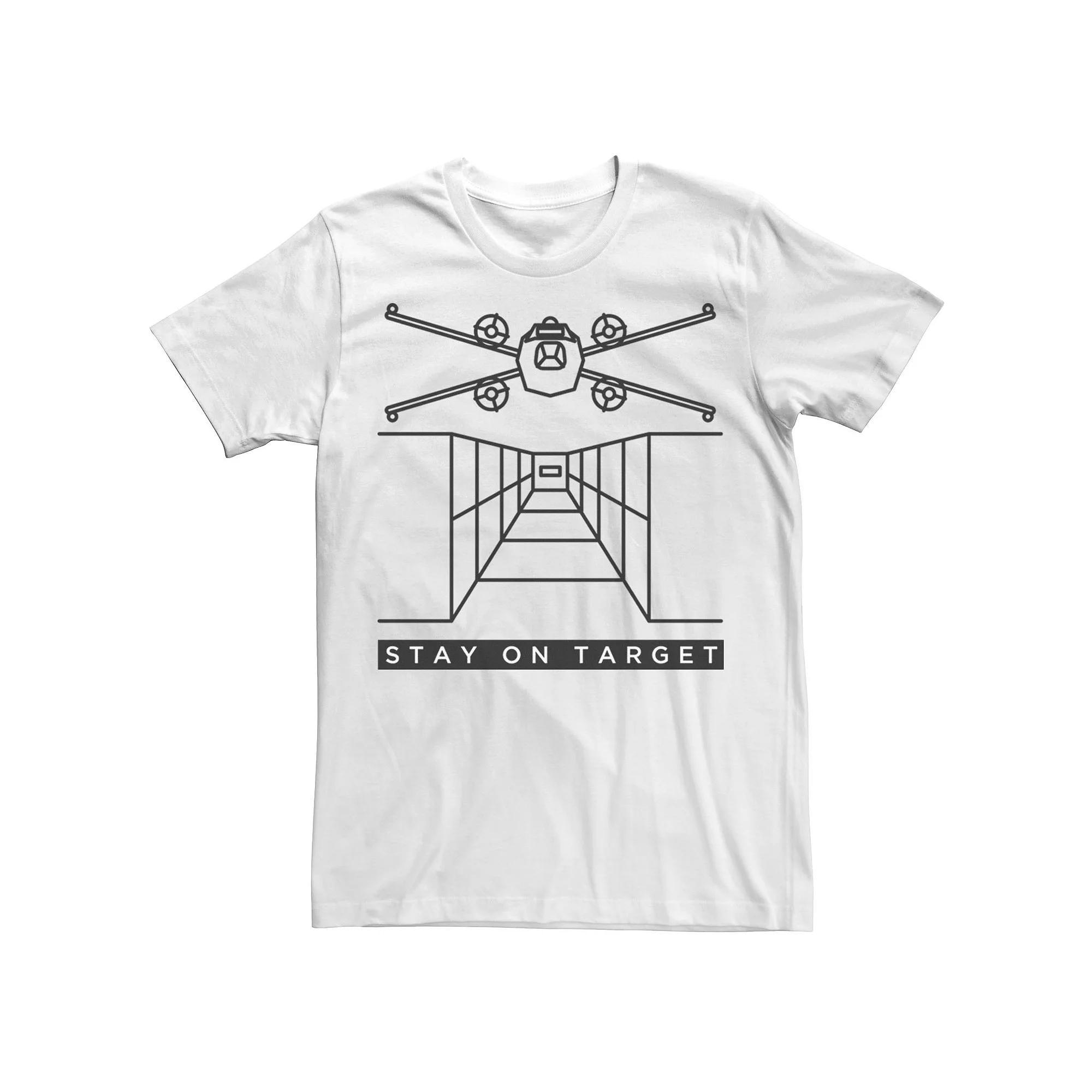 Mens Star Wars Stay On Target Tee Product Image