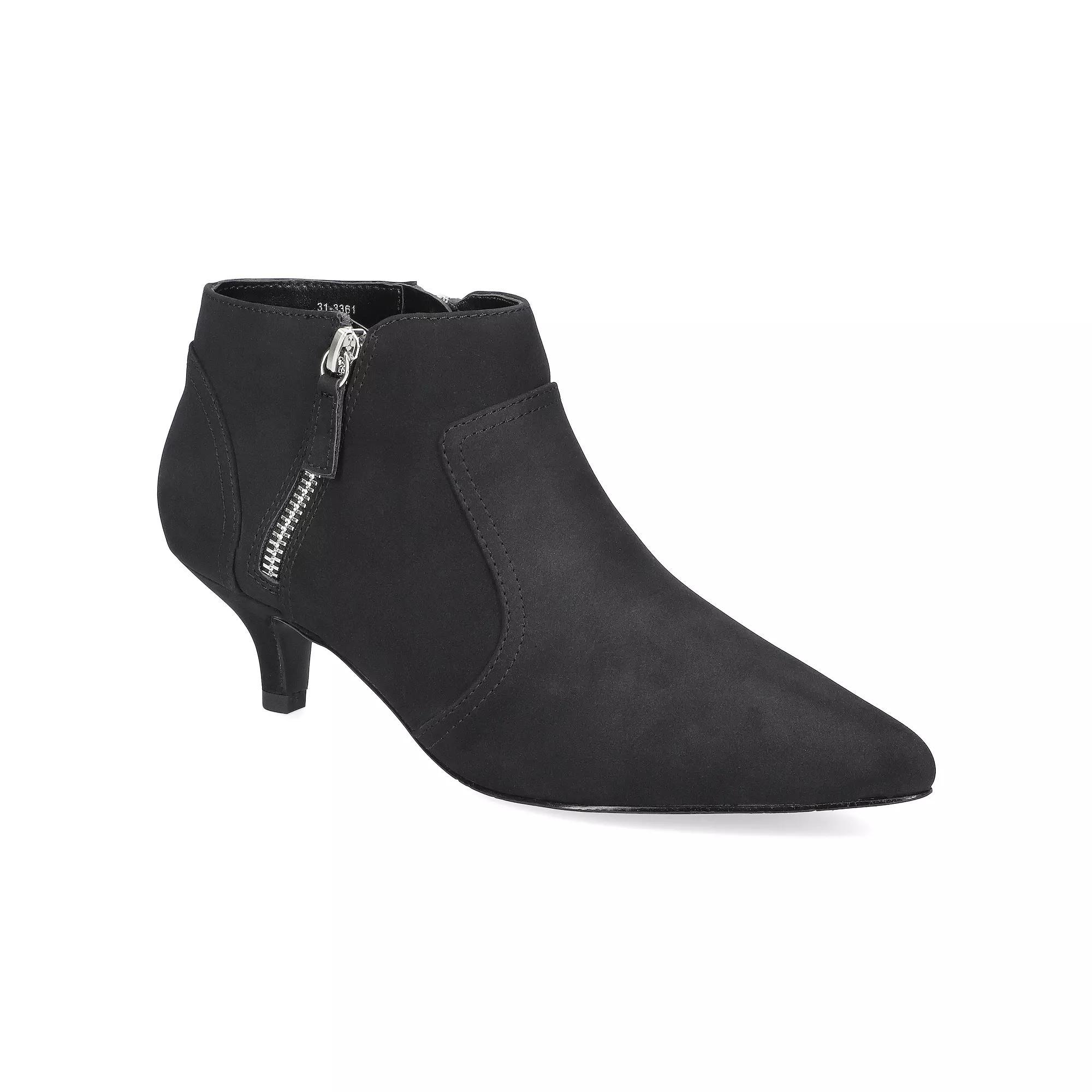 Easy Street Women's Annalee Dress Ankle Boots, Size: 7.5, Black Lame Product Image