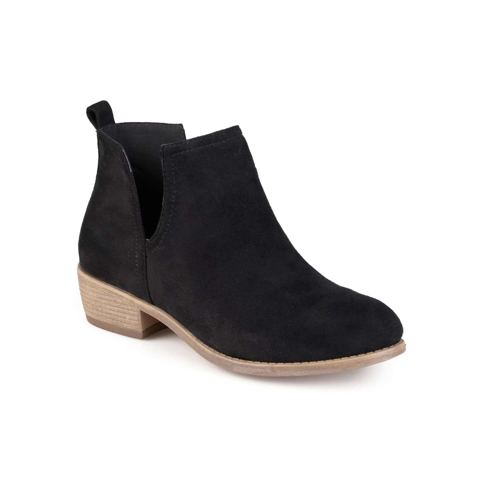 Journee Rimi Women's Ankle Boots, Girl's, Size: 7, Black Product Image