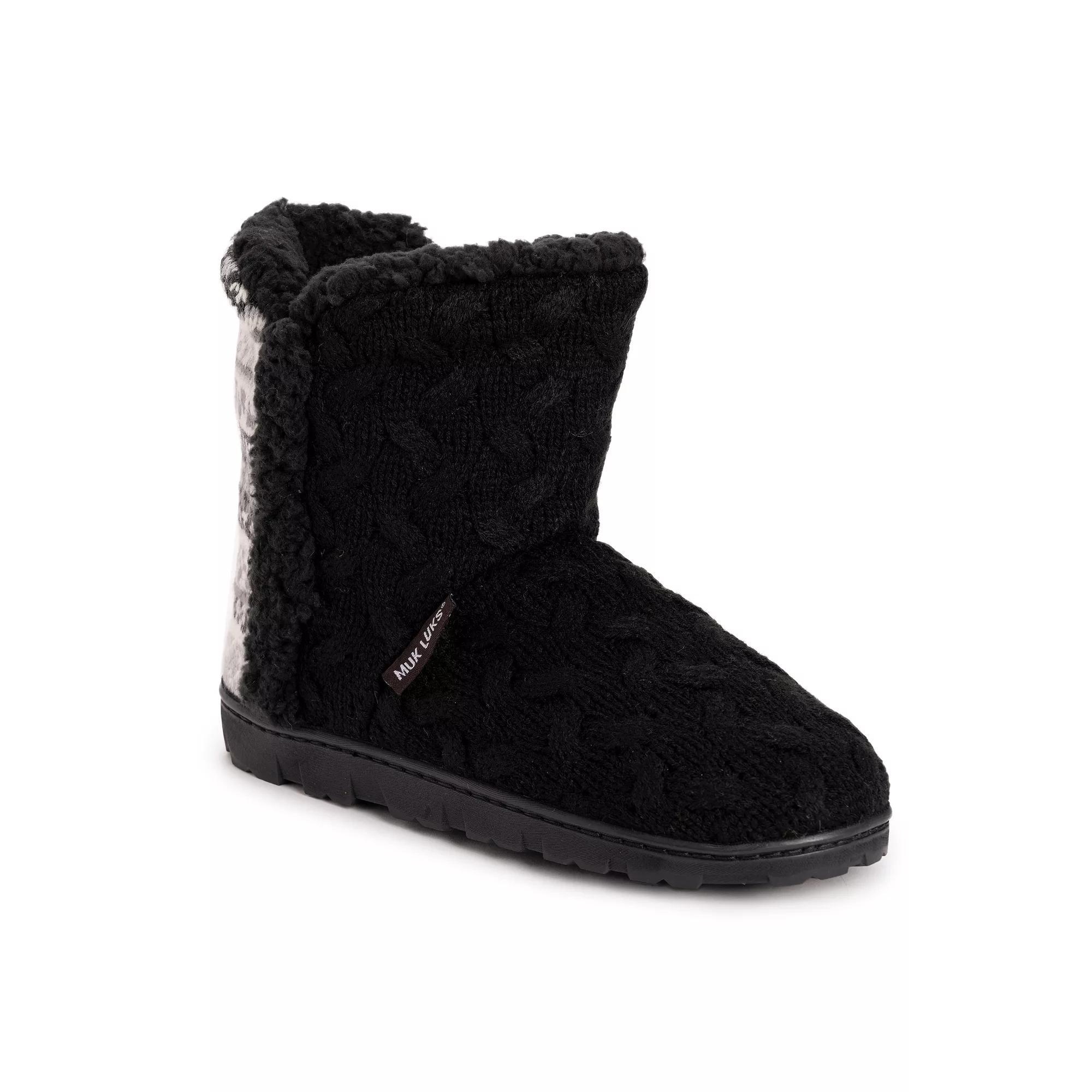 MUK LUKS Cheyenne Womens Slipper Boots Product Image