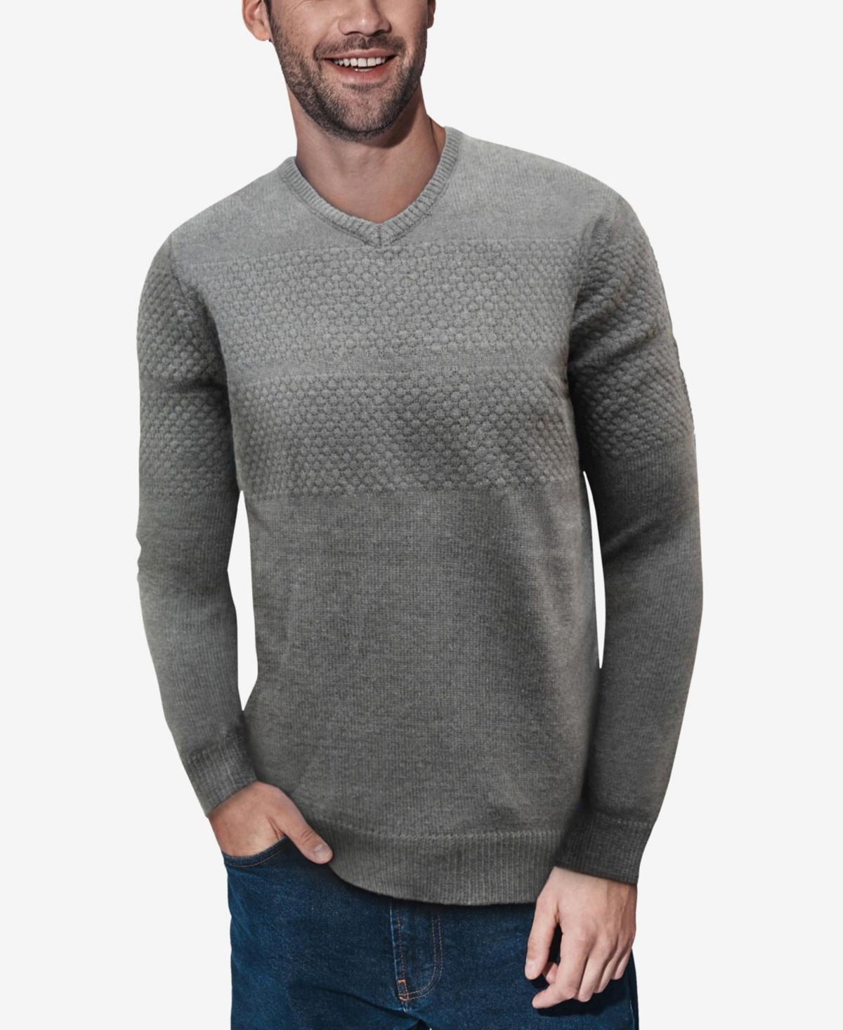 X RAY Men's Slim Fit Pullover V-Neck Sweater, Sweater for Men Fall Winter Product Image