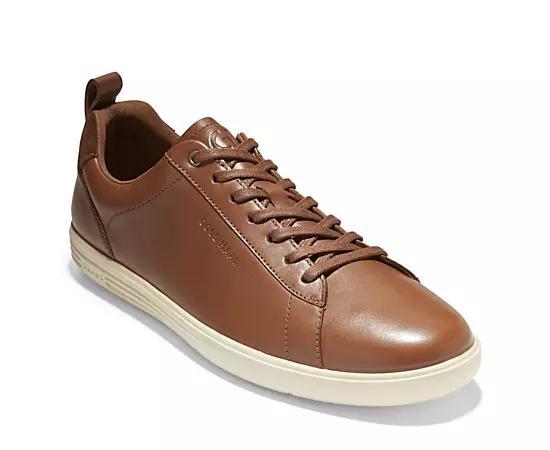 Cole Haan Grand+ Crosscourt Men's Leather Sneakers, Size: 9.5, British Product Image