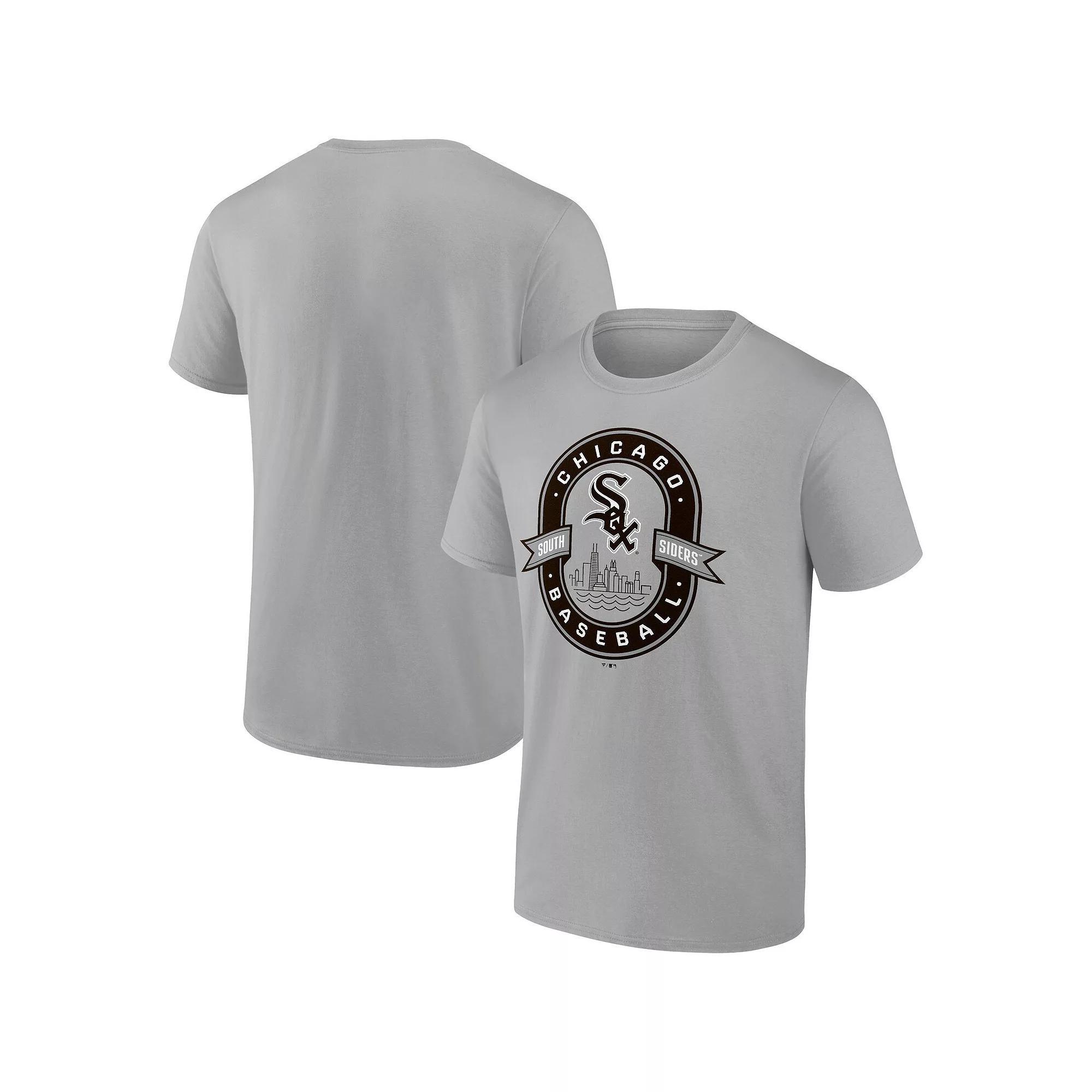 Men's Fanatics Branded Gray Chicago White Sox Iconic Glory Bound T-Shirt, Size: Small, Grey Product Image