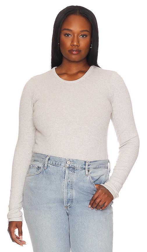 Womens Alma Shrunken Crewneck Sweater Product Image
