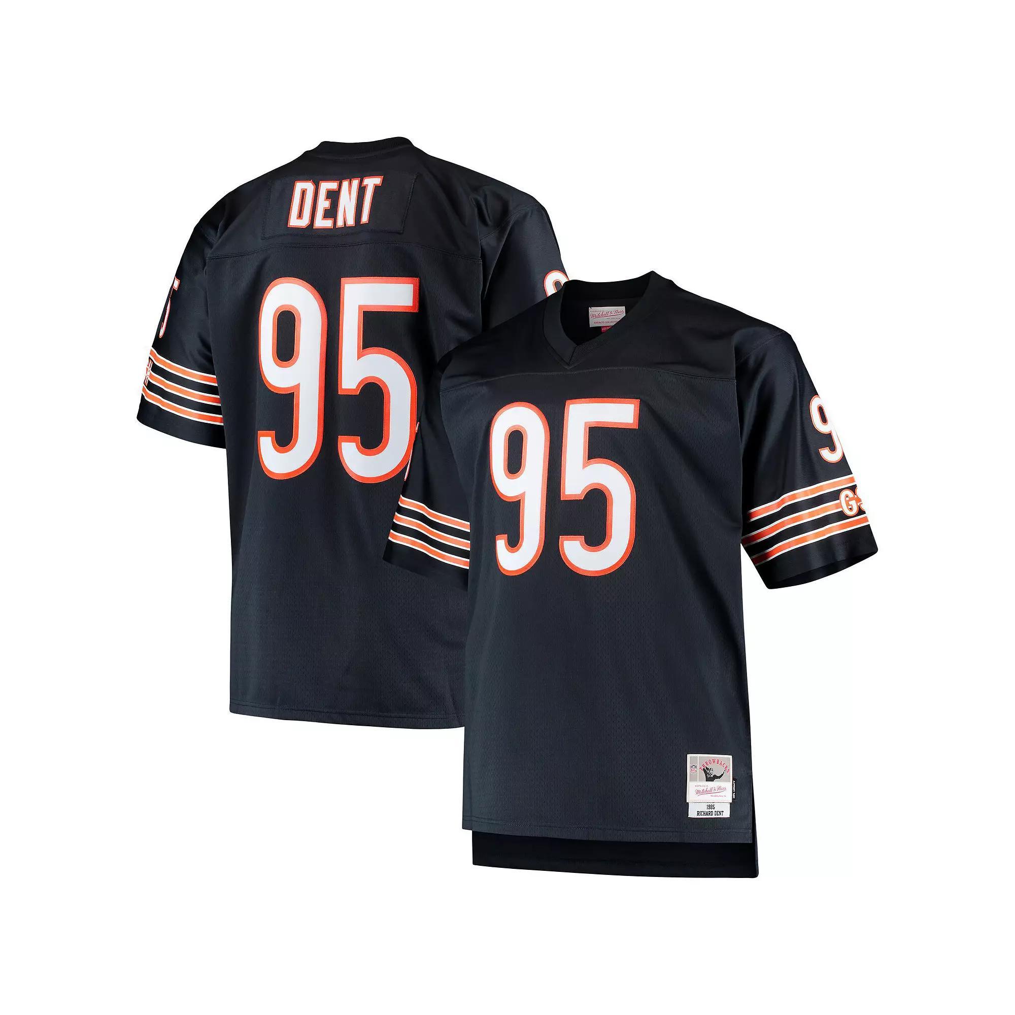 Mens Mitchell & Ness Richard Dent Chicago Bears Big & Tall 1985 Retired Player Replica Jersey Blue Product Image