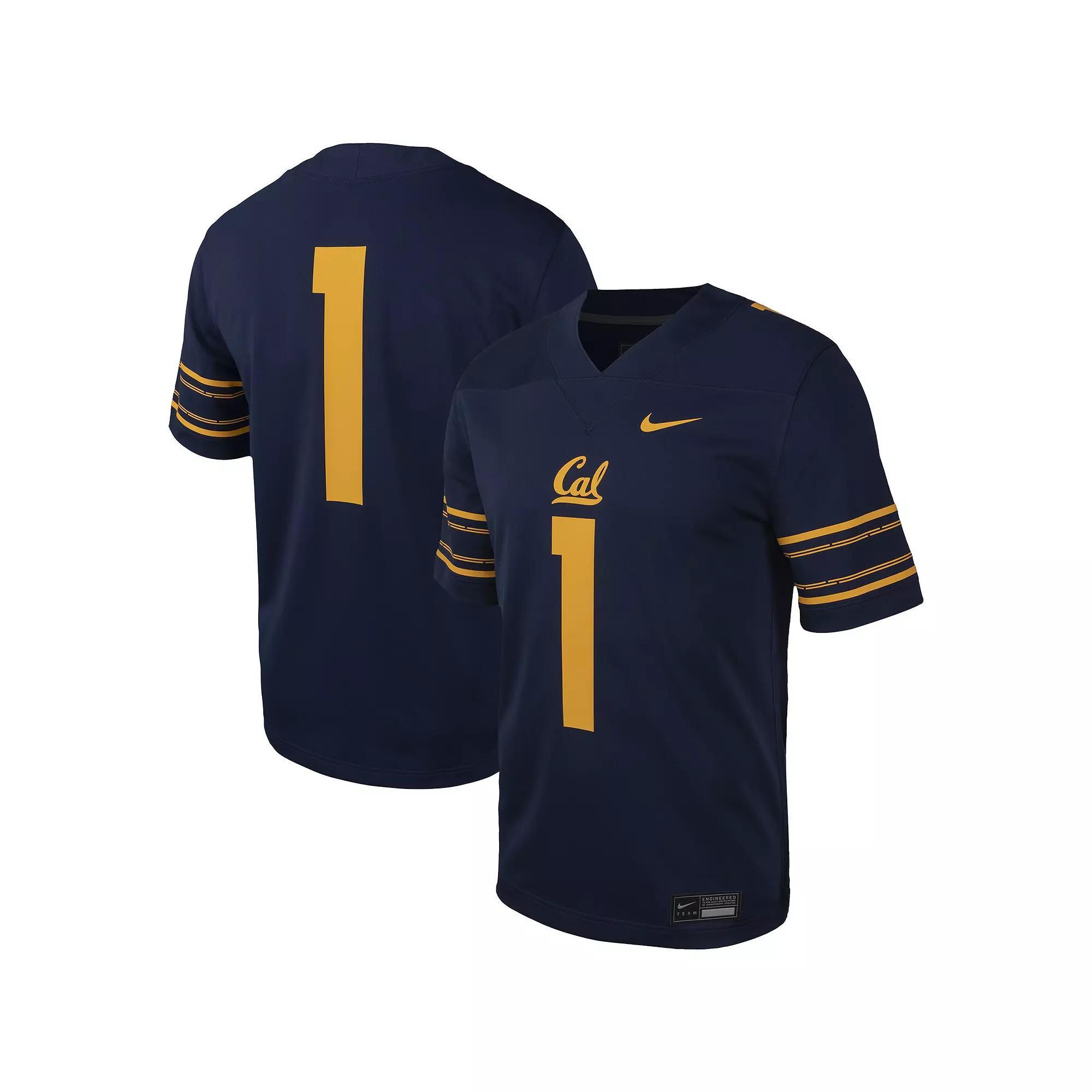 Mens Nike #1 Cal Bears Untouchable Football Replica Jersey Blue Product Image
