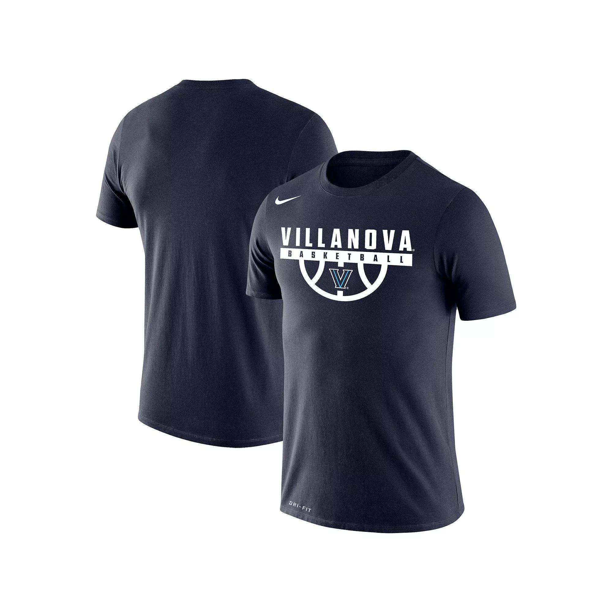 Mens Nike Villanova Wildcats Basketball Drop Legend Performance T-Shirt Blue Product Image