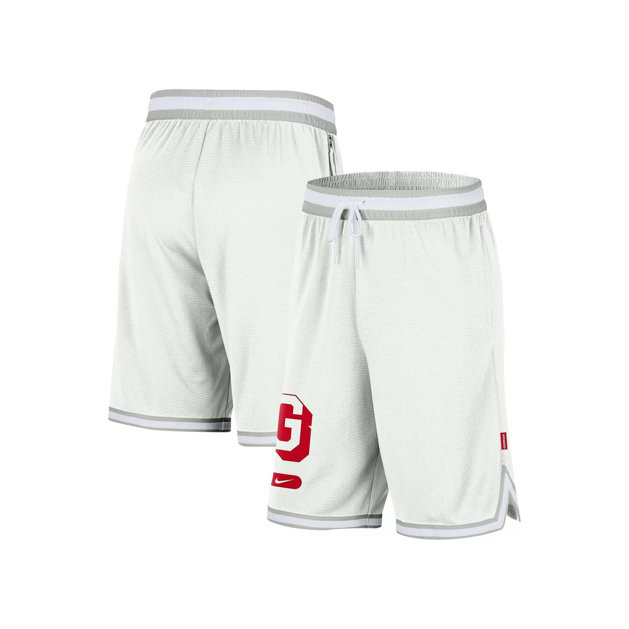Men's Nike Cream Georgia Bulldogs DNA 3.0 Performance Shorts, Size: Large, White Product Image