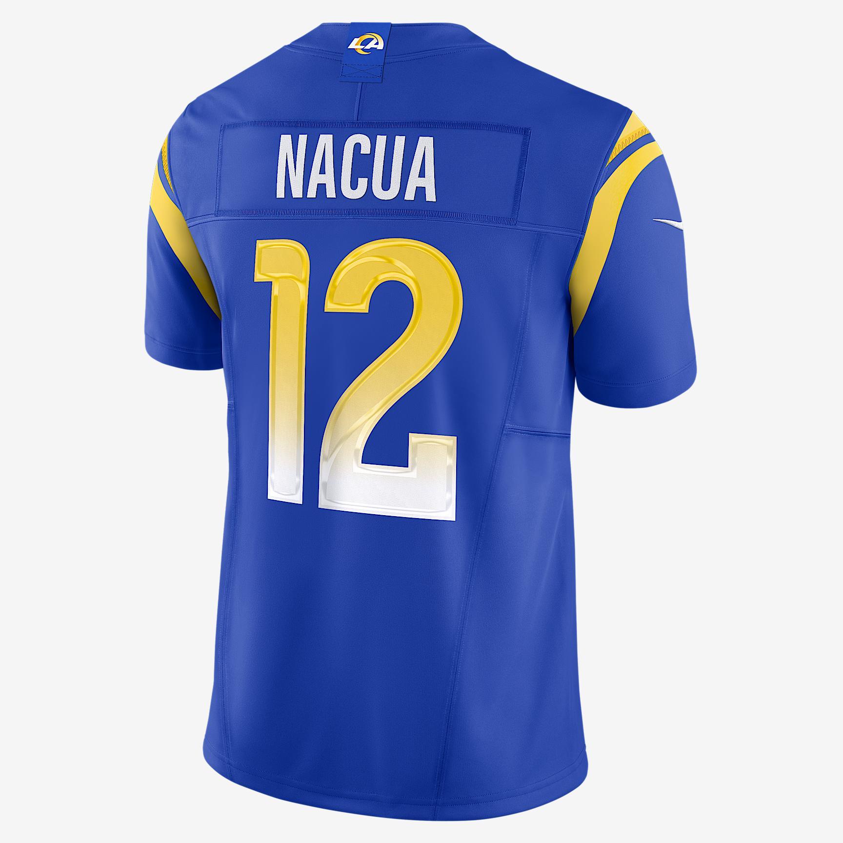 Puka Nacua Los Angeles Rams Nike Men's Dri-FIT NFL Limited Jersey Product Image