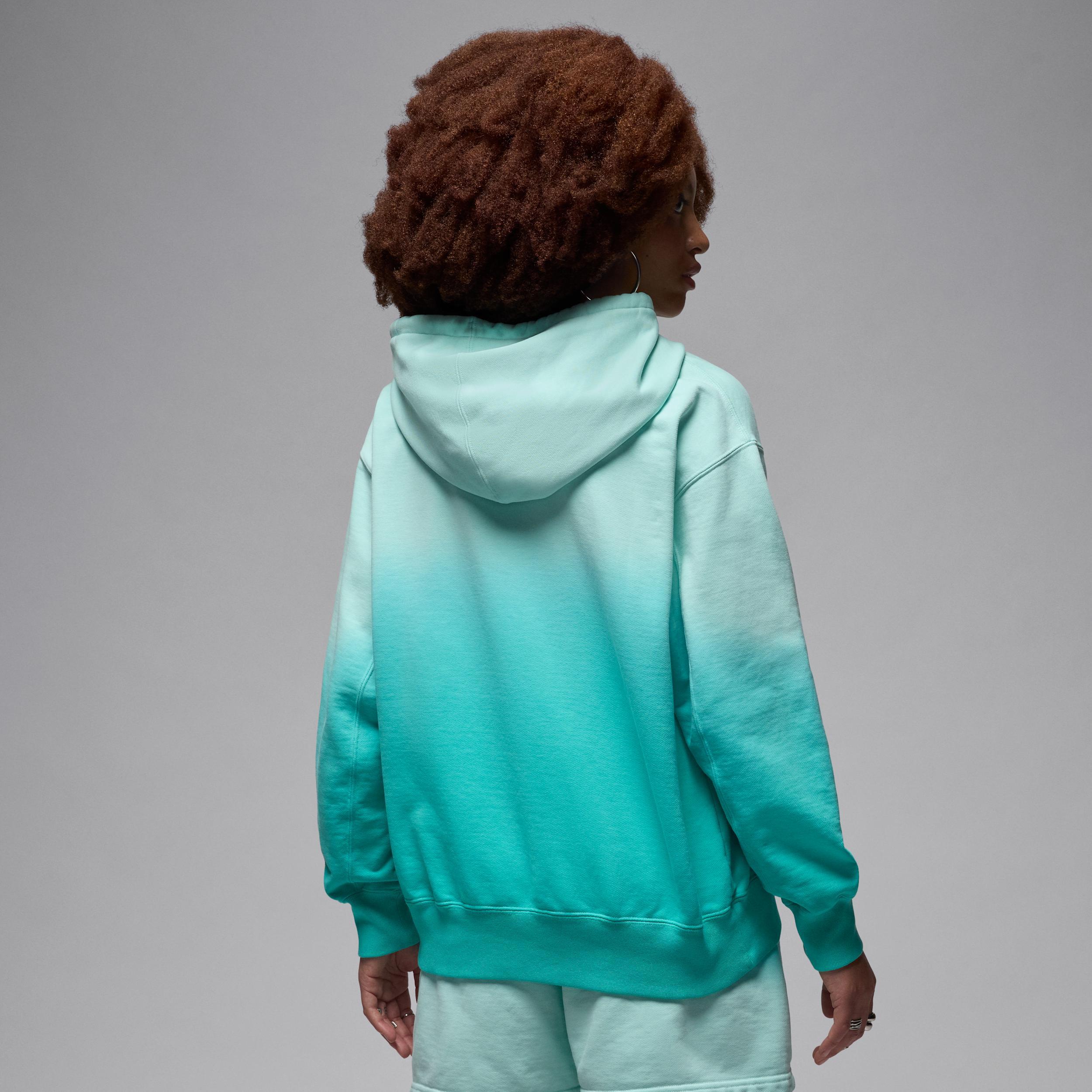 Women's Jordan Flight Fleece Satin-Lined Pullover Hoodie Product Image