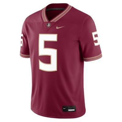 Men's Nike #1 White Florida State Seminoles Game Jersey, Size: XL Product Image