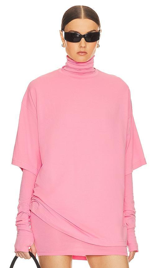 Jersey Oversized Tee Helsa Product Image