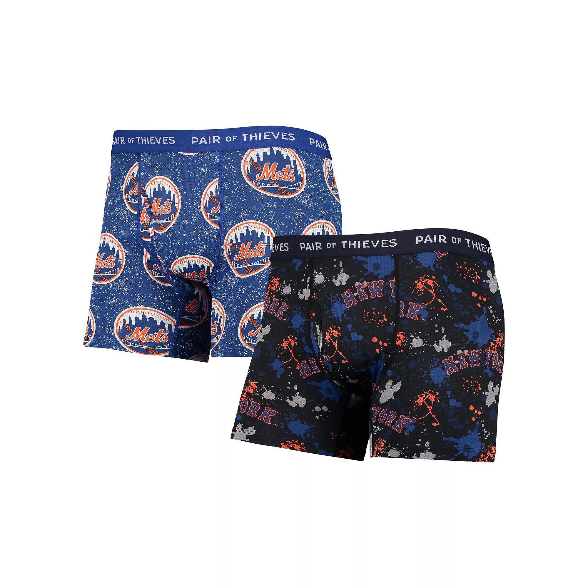 Mens Pair of Thieves /Royal New York Mets Super Fit 2-Pack Boxer Briefs Set Product Image