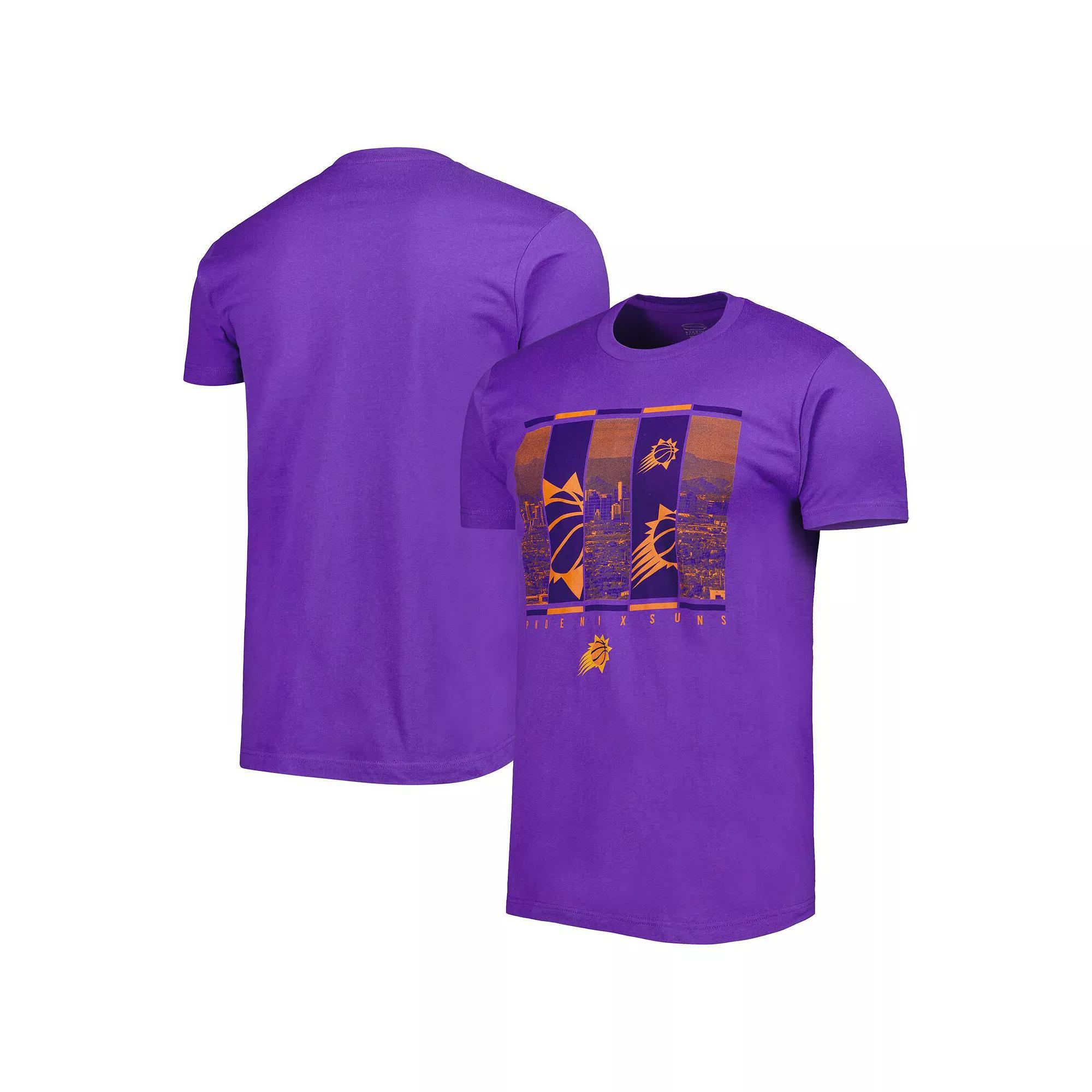 Men's Stadium Essentials Purple Phoenix Suns City Skyline T-Shirt, Size: 3XL, Phx Purple Product Image