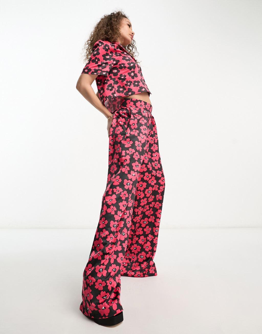 Flounce London wide leg pants Product Image