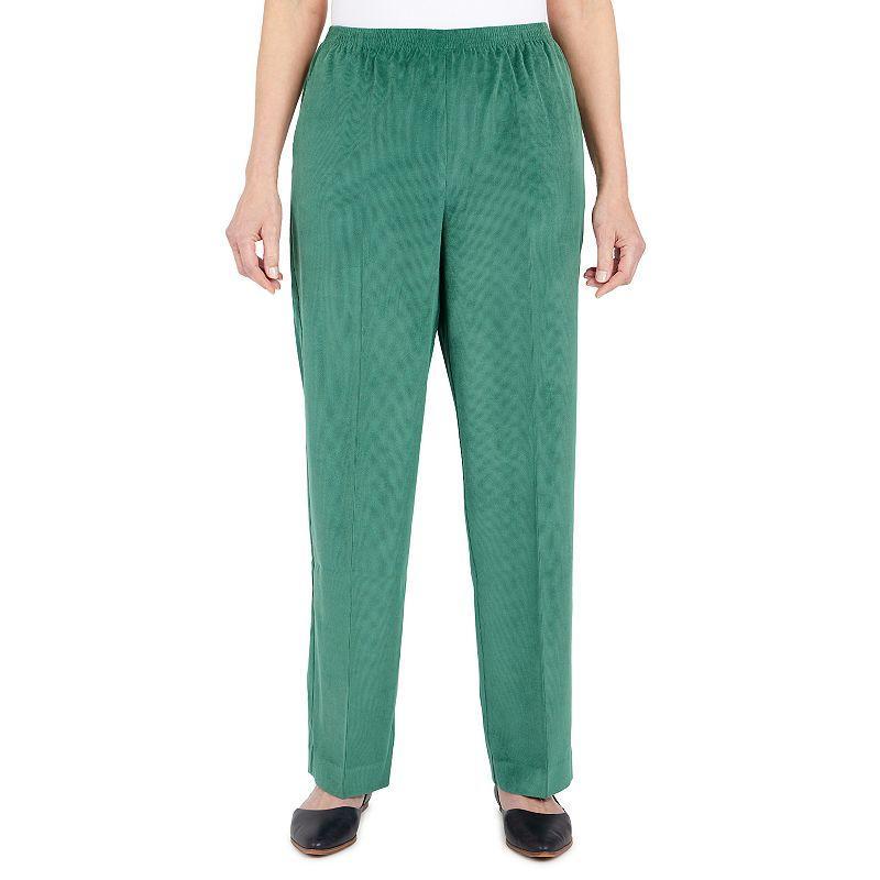 Plus Size Alfred Dunner Classics Pull-On Straight-Leg Pants, Women's, Size: 24W Short Product Image