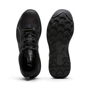 PUMA Reflect Lite Trail PTX Women's Running Shoes in Black/Silver/Cool Dark Grey Product Image