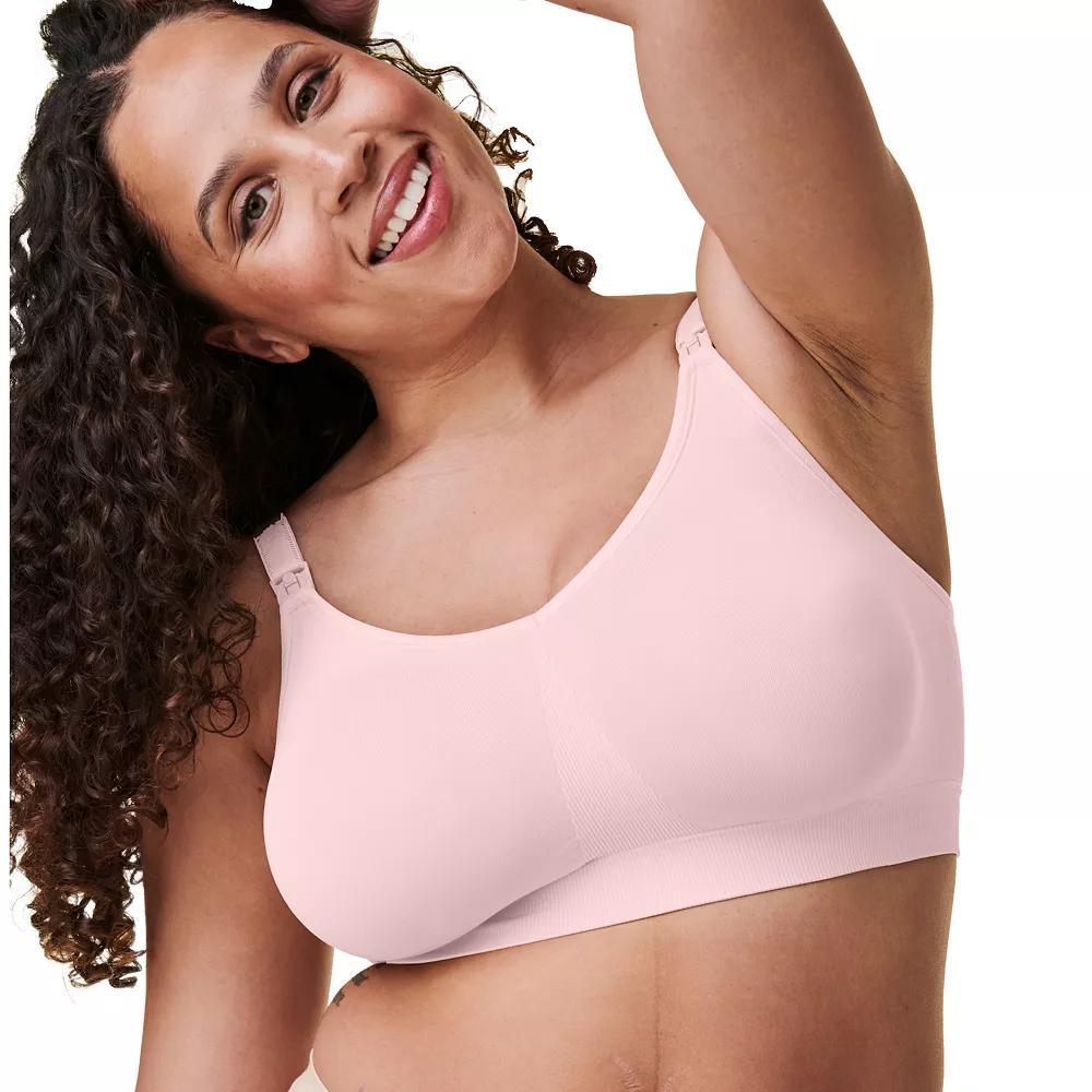 Bravado! Designs Women's Body Silk Seamless Nursing Bra - Antique White XL: Medium Support, Wireless, Adjustable Product Image