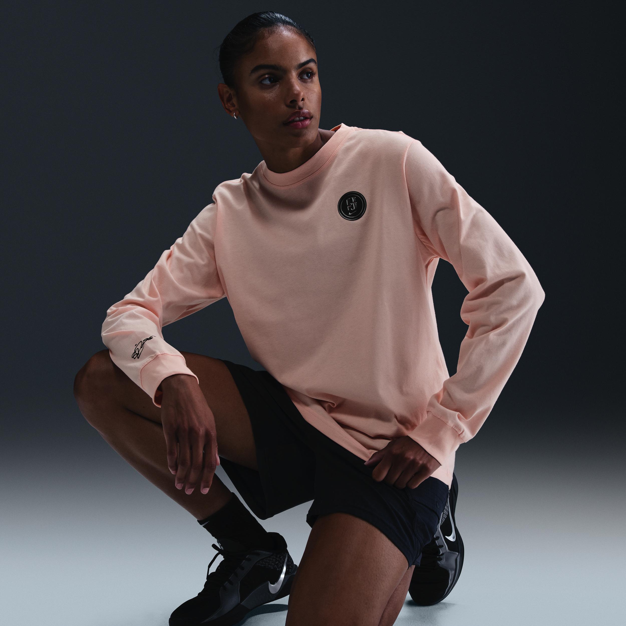 Nike Women's Sabrina Long-Sleeve Basketball T-Shirt Product Image