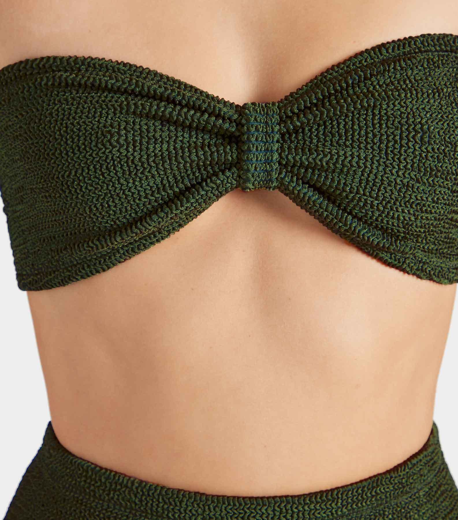 Ruby Bikini - Metallic Khaki Product Image