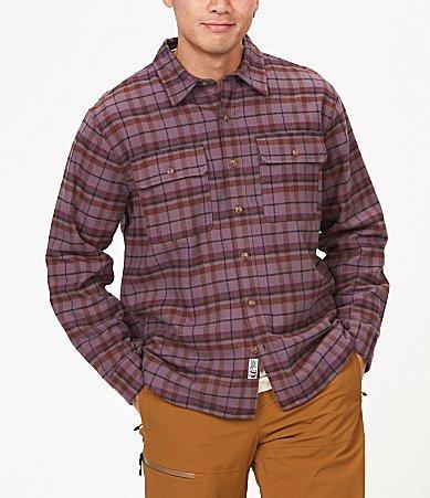 Marmot Doran Midweight Plaid Flannel Long Sleeve Woven Shirt Product Image