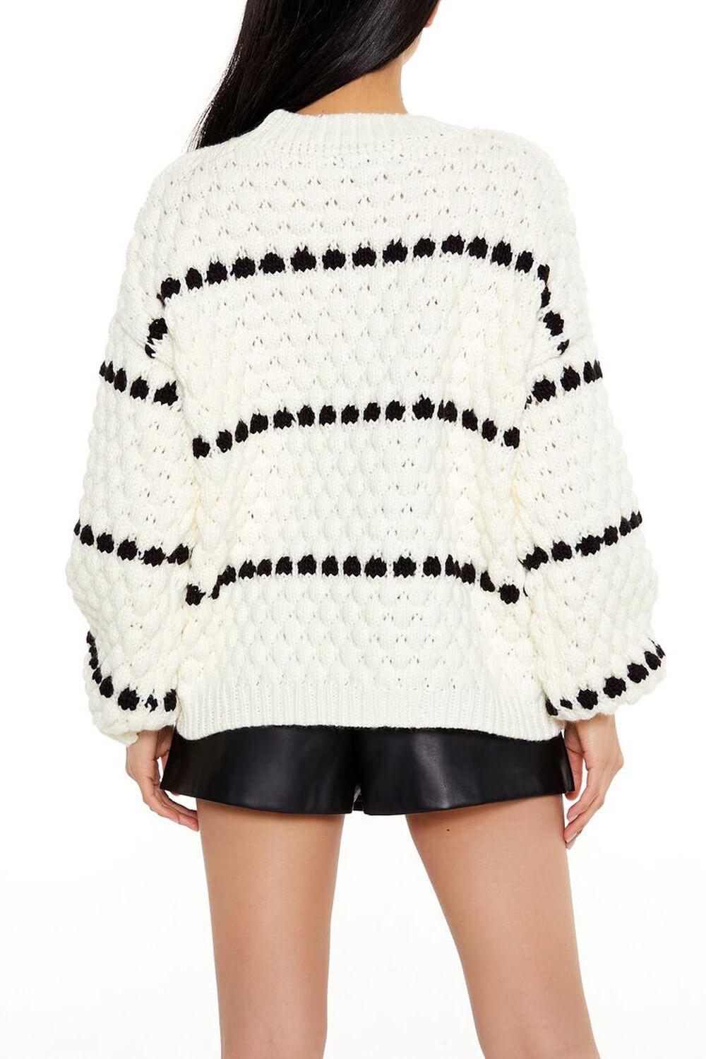 Striped Drop-Sleeve Sweater | Forever 21 Product Image
