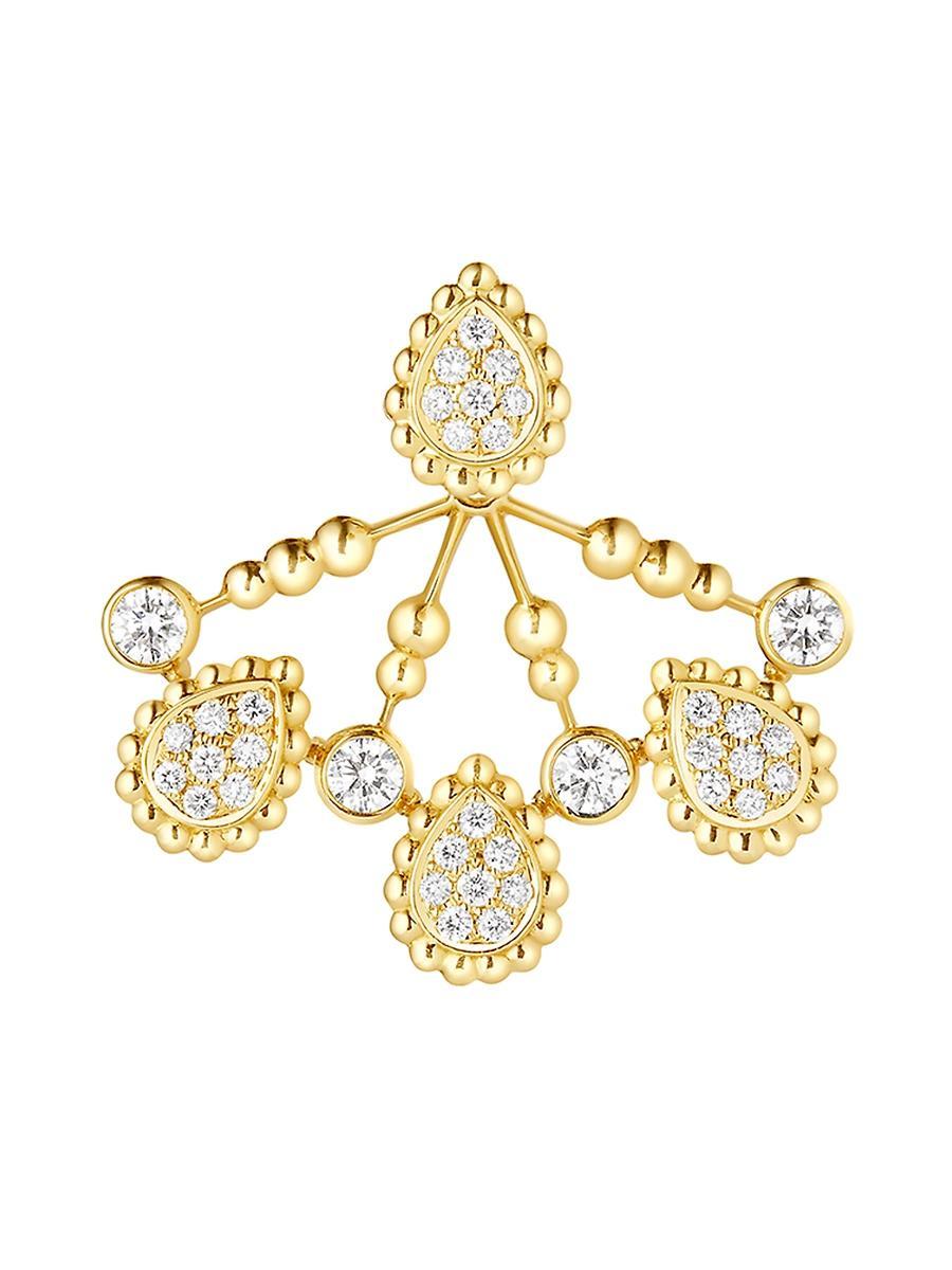 Womens Serpent Bohme Solarit 18K Yellow Gold & 0.40 TCW Diamond Single Ear Jacket Product Image