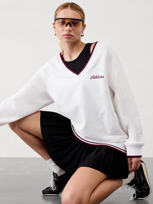 Forever Fleece V-Neck Sweatshirt Product Image