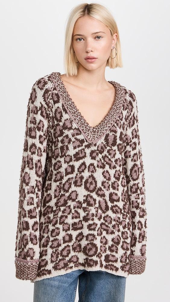 Free People Little Animal Pullover | Shopbop Product Image