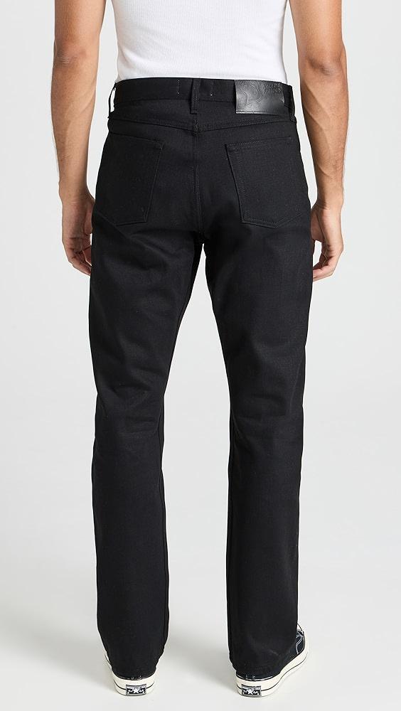 Naked & Famous True Guy - Solid Black Selvedge Jeans | Shopbop Product Image