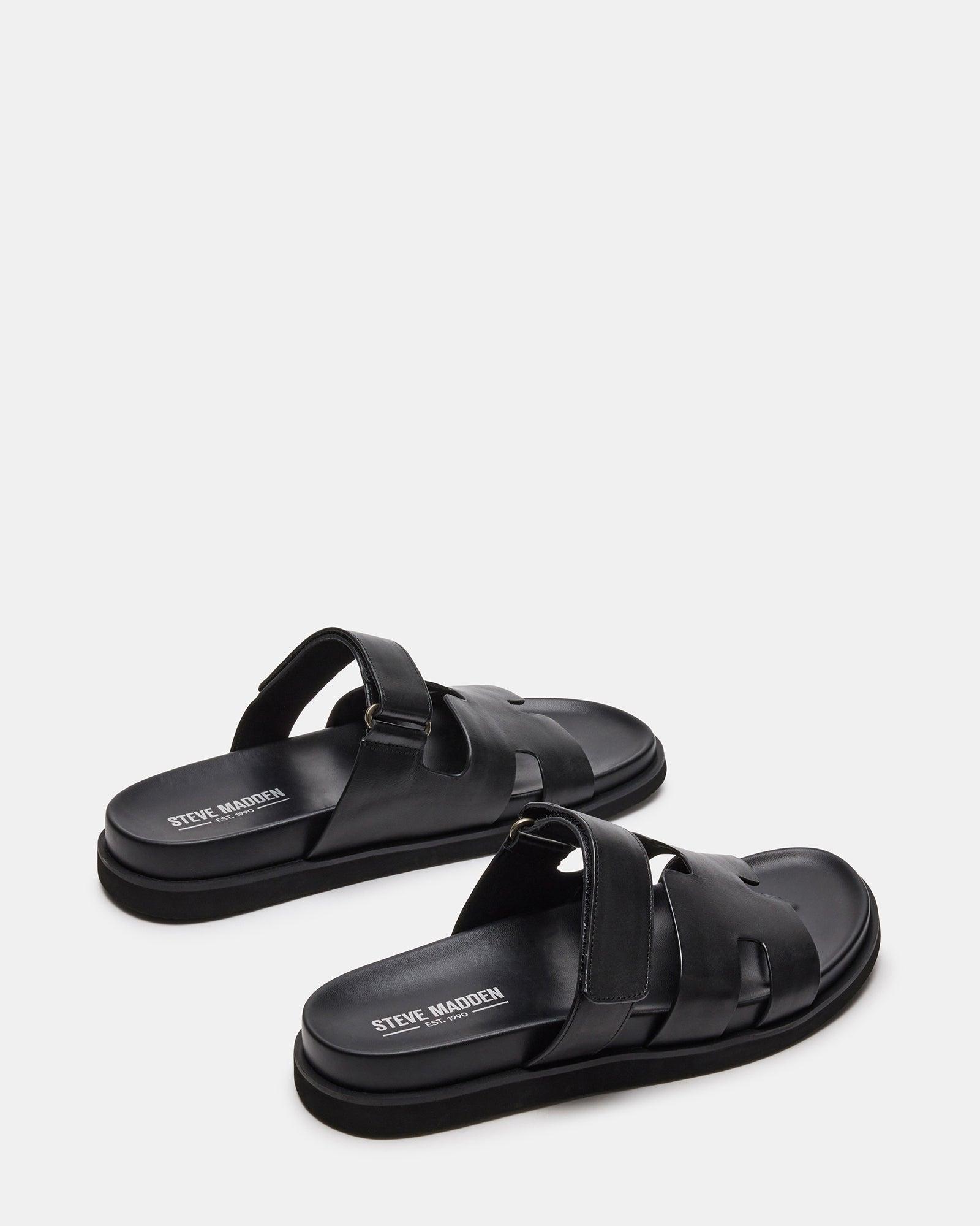 MAIVEN BLACK LEATHER Male Product Image