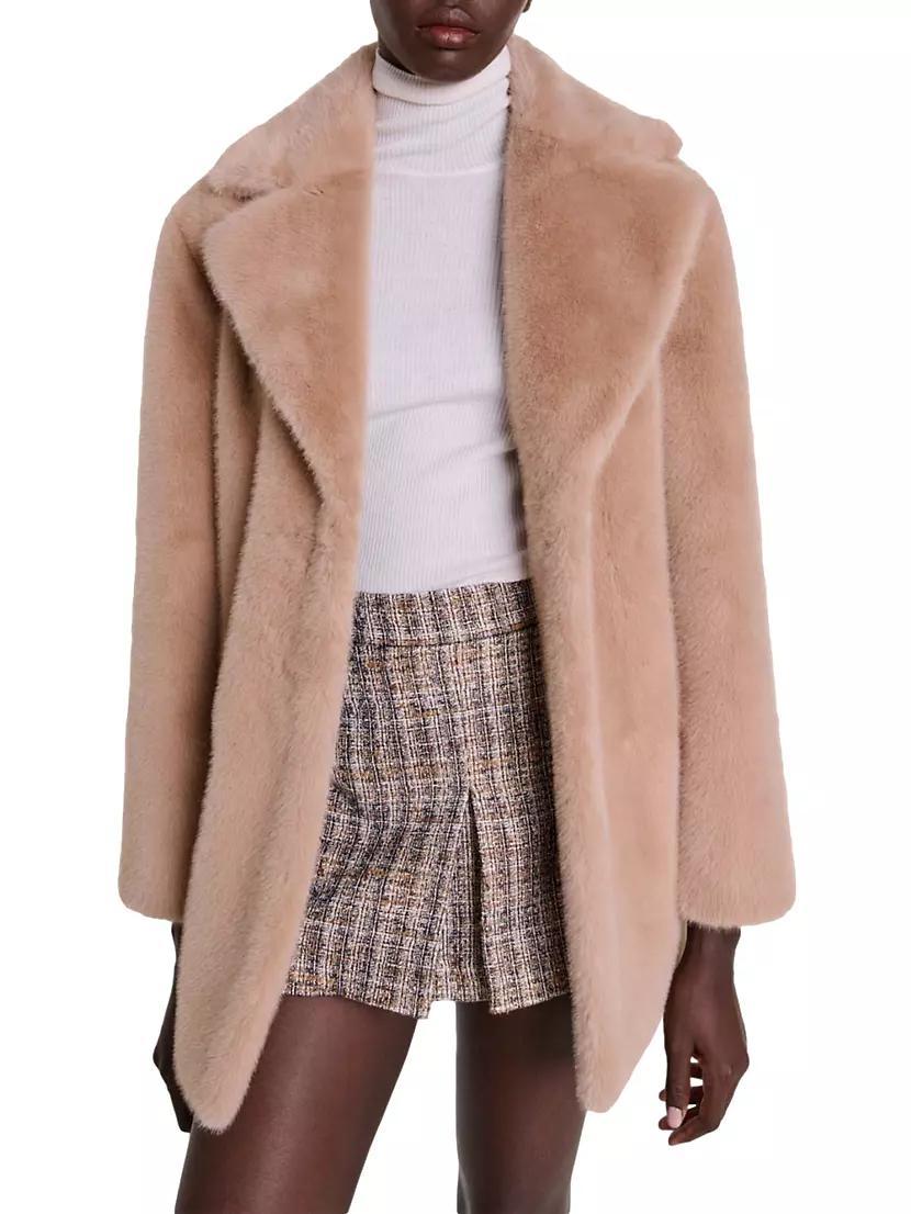 Faux Fur Coat Product Image