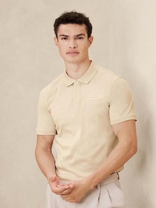 Slim Luxe Touch Polo Product Image