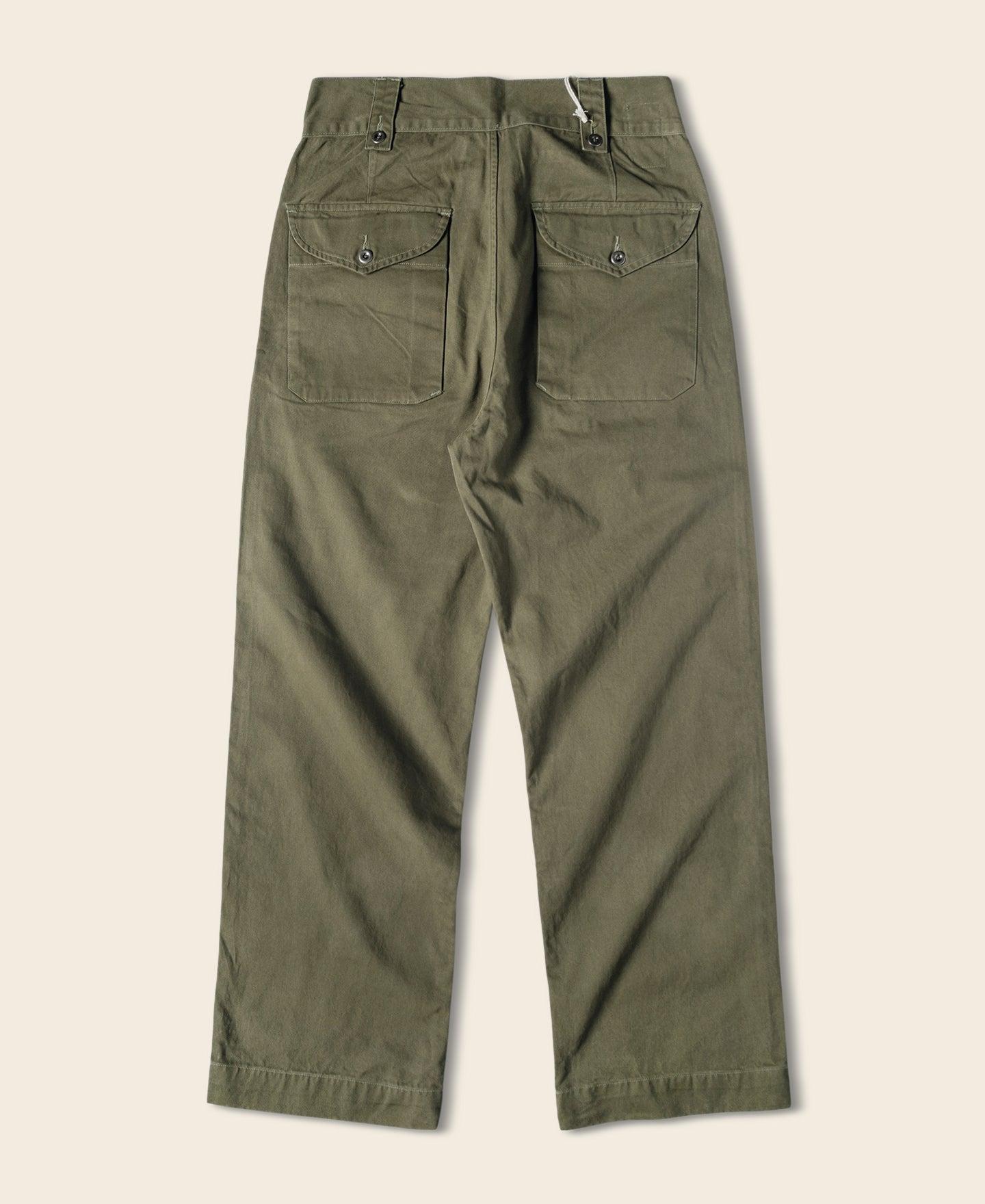 1943 British Army KD & JG Gurkha Bermuda Pants - Olive Product Image