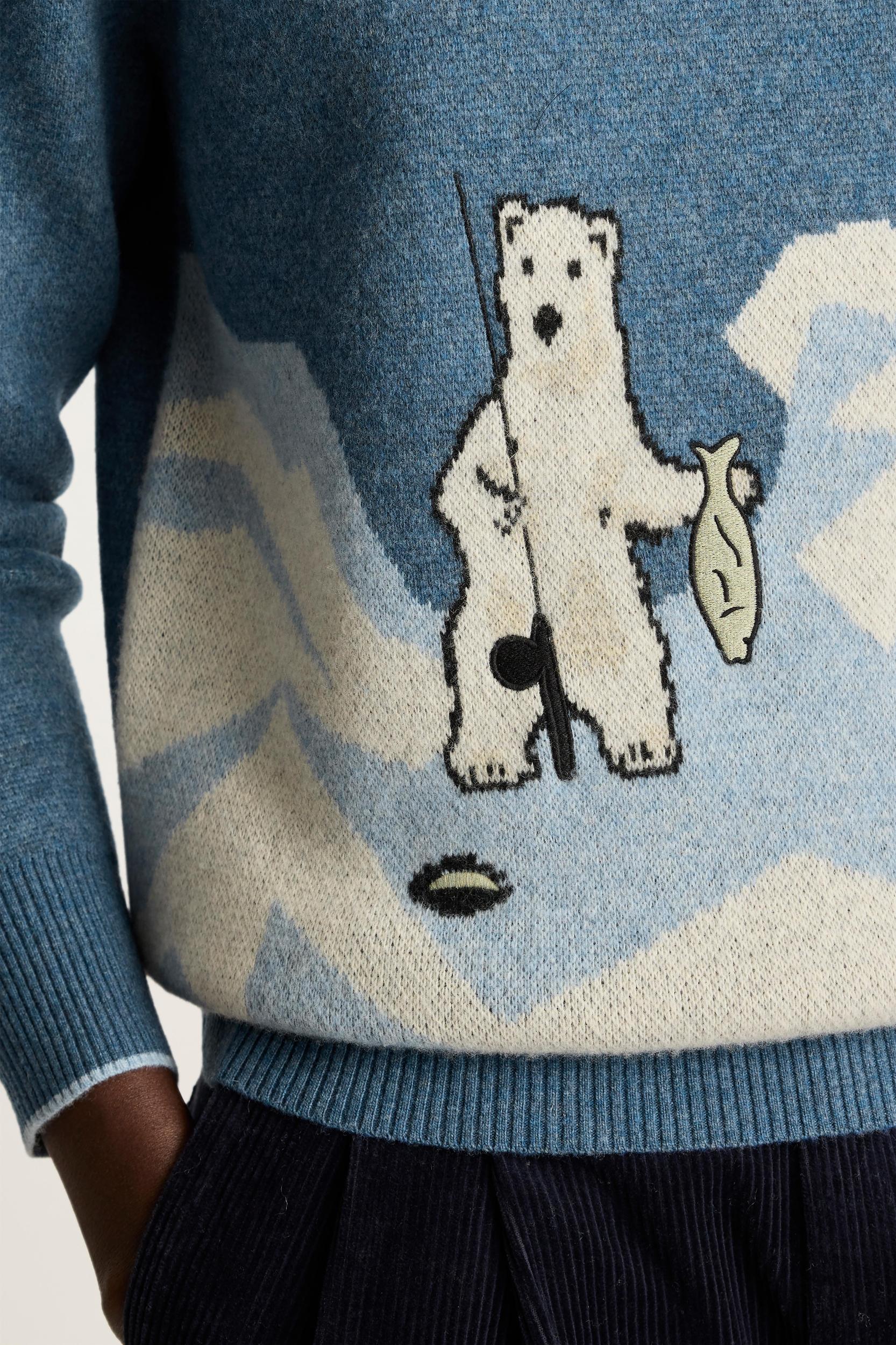 Gone Fishing Sweater Product Image