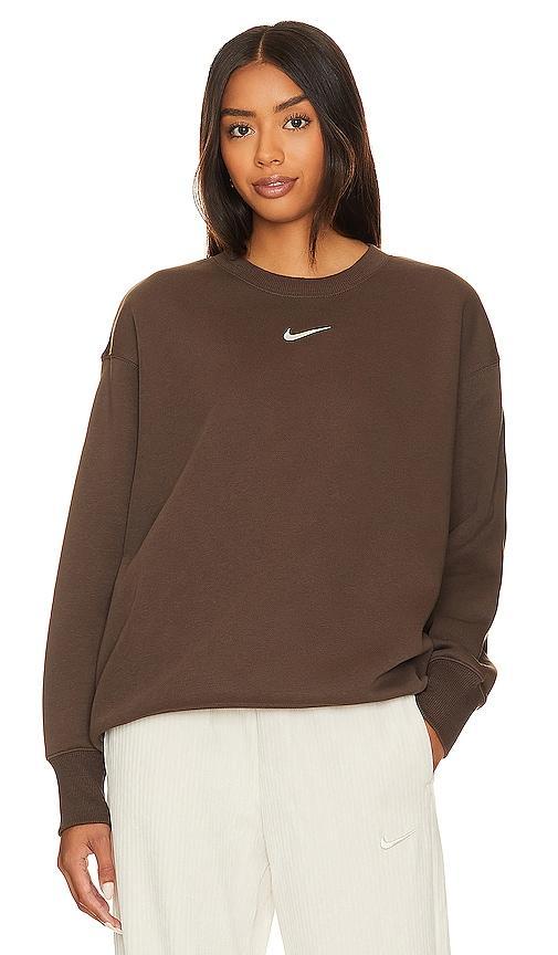 Womens Nike Sportswear Phoenix Fleece Oversized Crewneck Sweatshirt Product Image