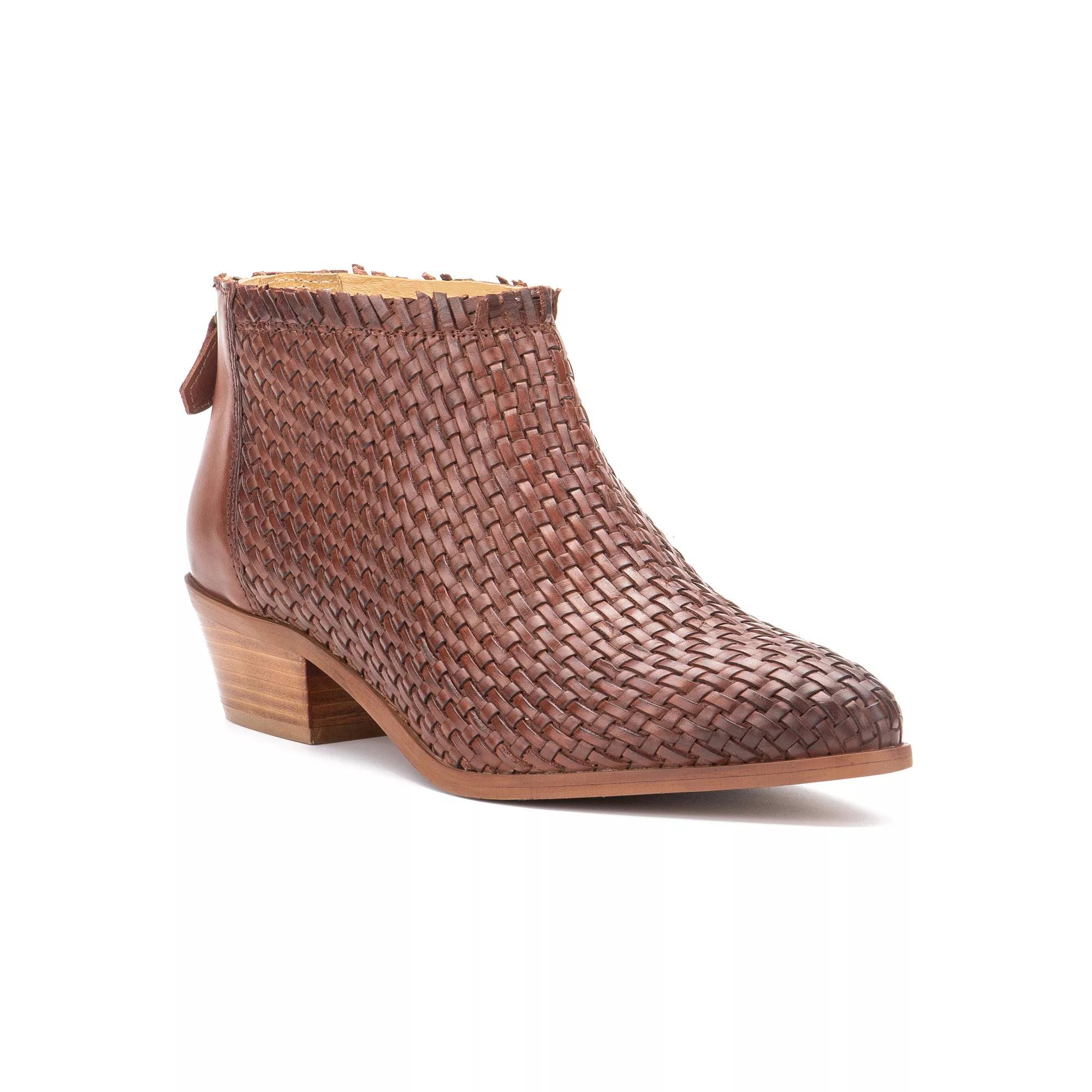 Vintage Foundry Co. Delmira Womens Leather Ankle Boots Product Image