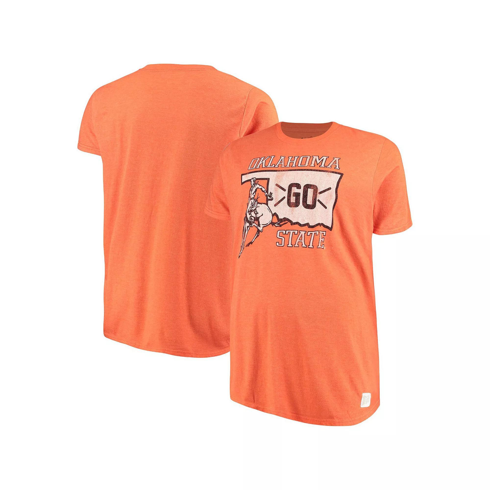 Men's Original Retro Brand Orange Oklahoma State Cowboys Big & Tall Mock Twist T-Shirt, Size: 2XB Product Image
