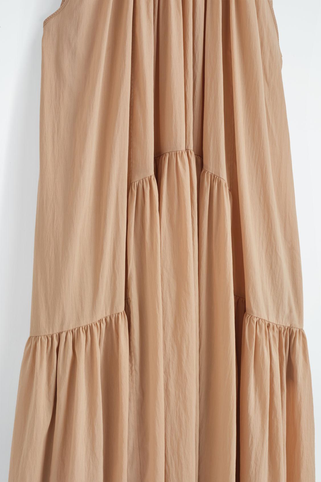GATHERED HALTERNECK MAXI DRESS Product Image