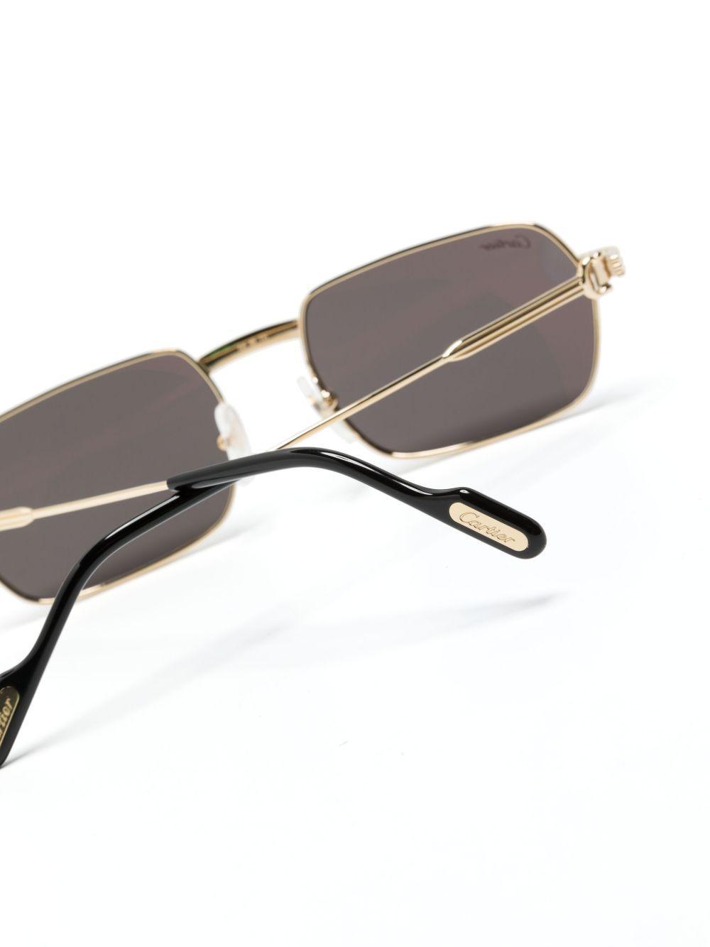 rectangle-frame sunglasses Product Image