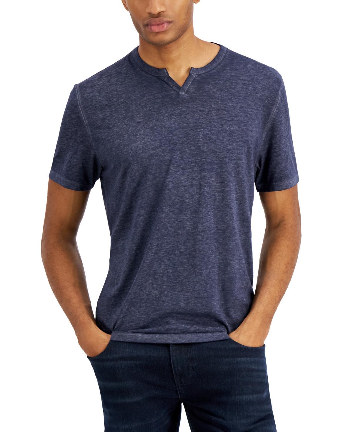 I.n.c. International Concepts Mens Split-Neck T-Shirt, Created for Macys Product Image