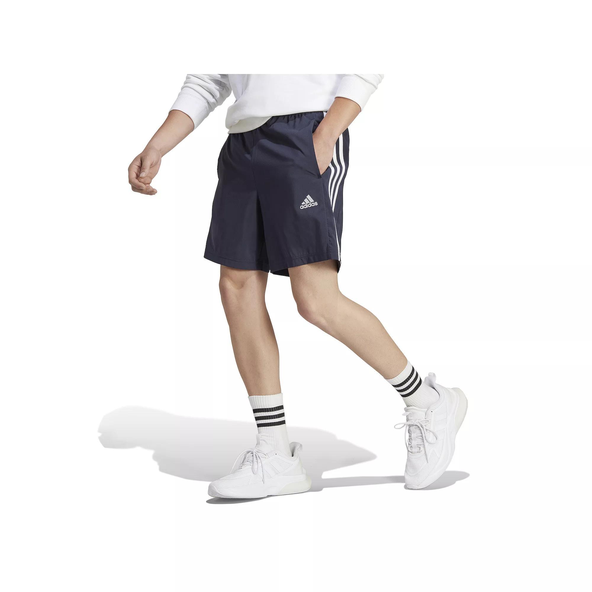 Mens adidas AEROREADY Essentials 9 Chelsea 3-Stripe Shorts Product Image