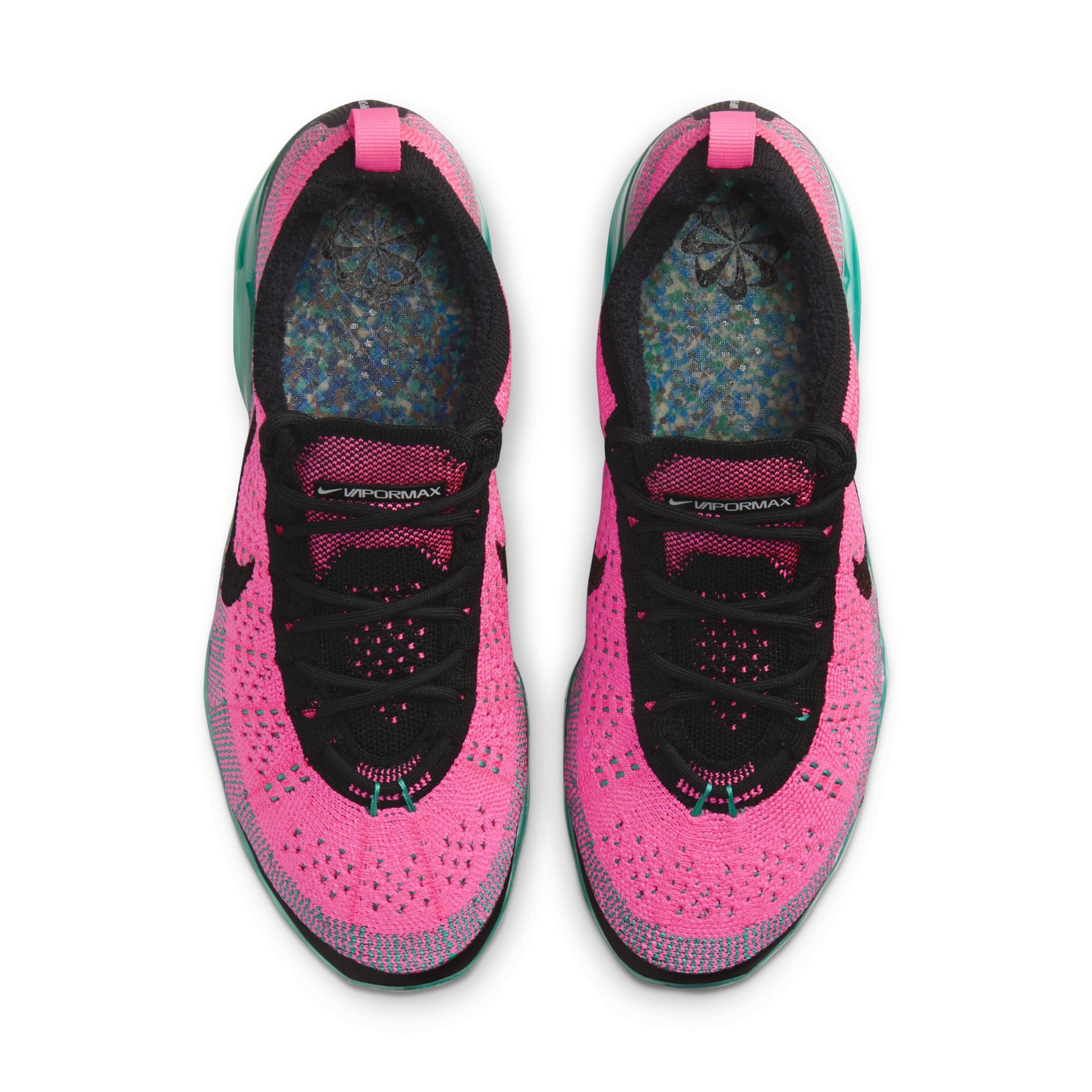Nike Womens Air Vapormax Flyknit 2023 - Shoes Green/Black Product Image