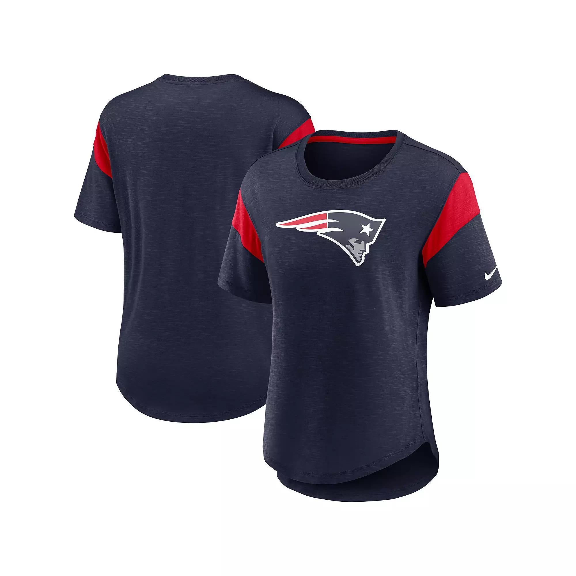 Women's Nike Heather Black Atlanta Falcons Primary Logo Fashion Top, Size: Small, Charco Product Image