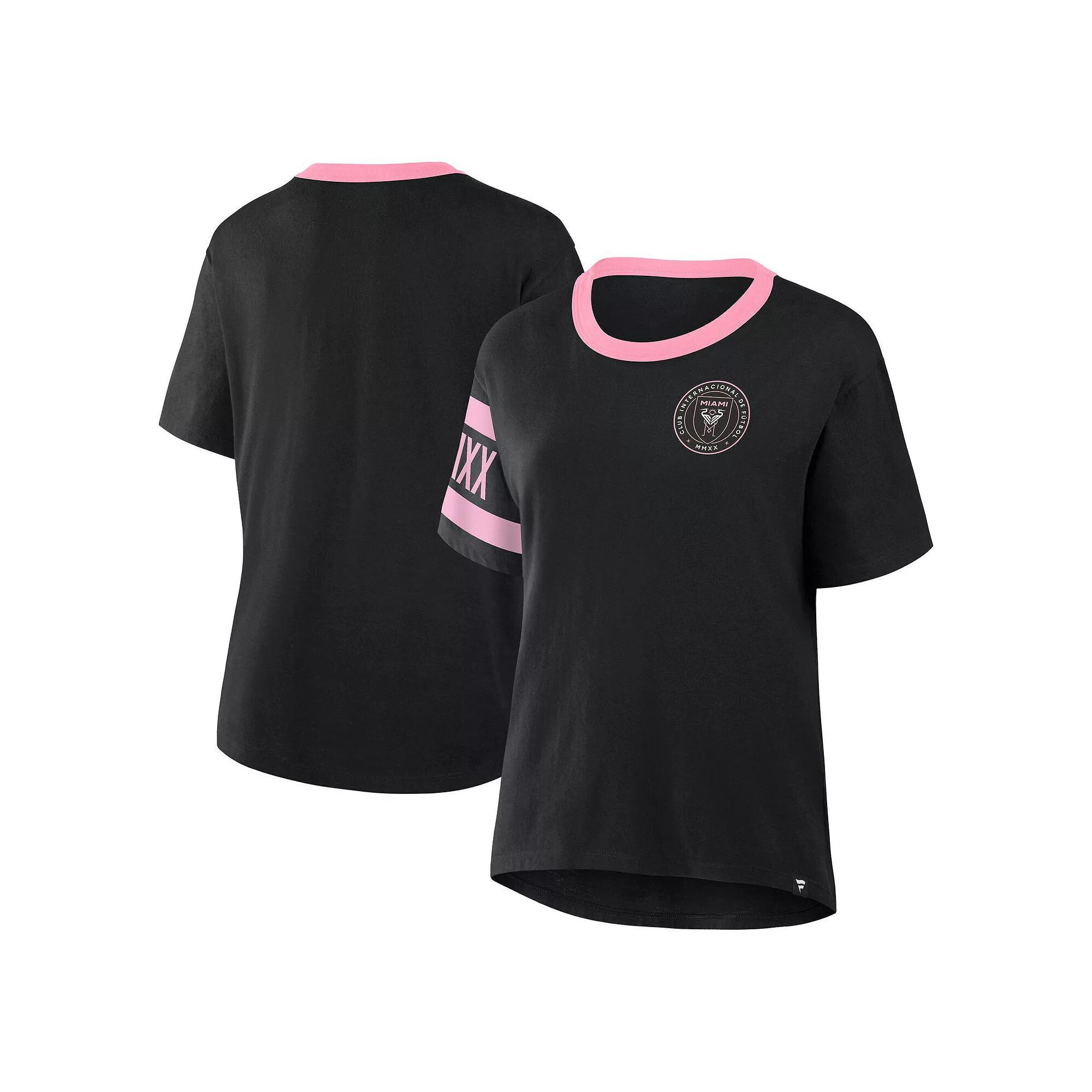Women's Fanatics  Black Inter Miami CF Defender Pairing Legacy T-Shirt, Size: Medium, Mls Black Product Image